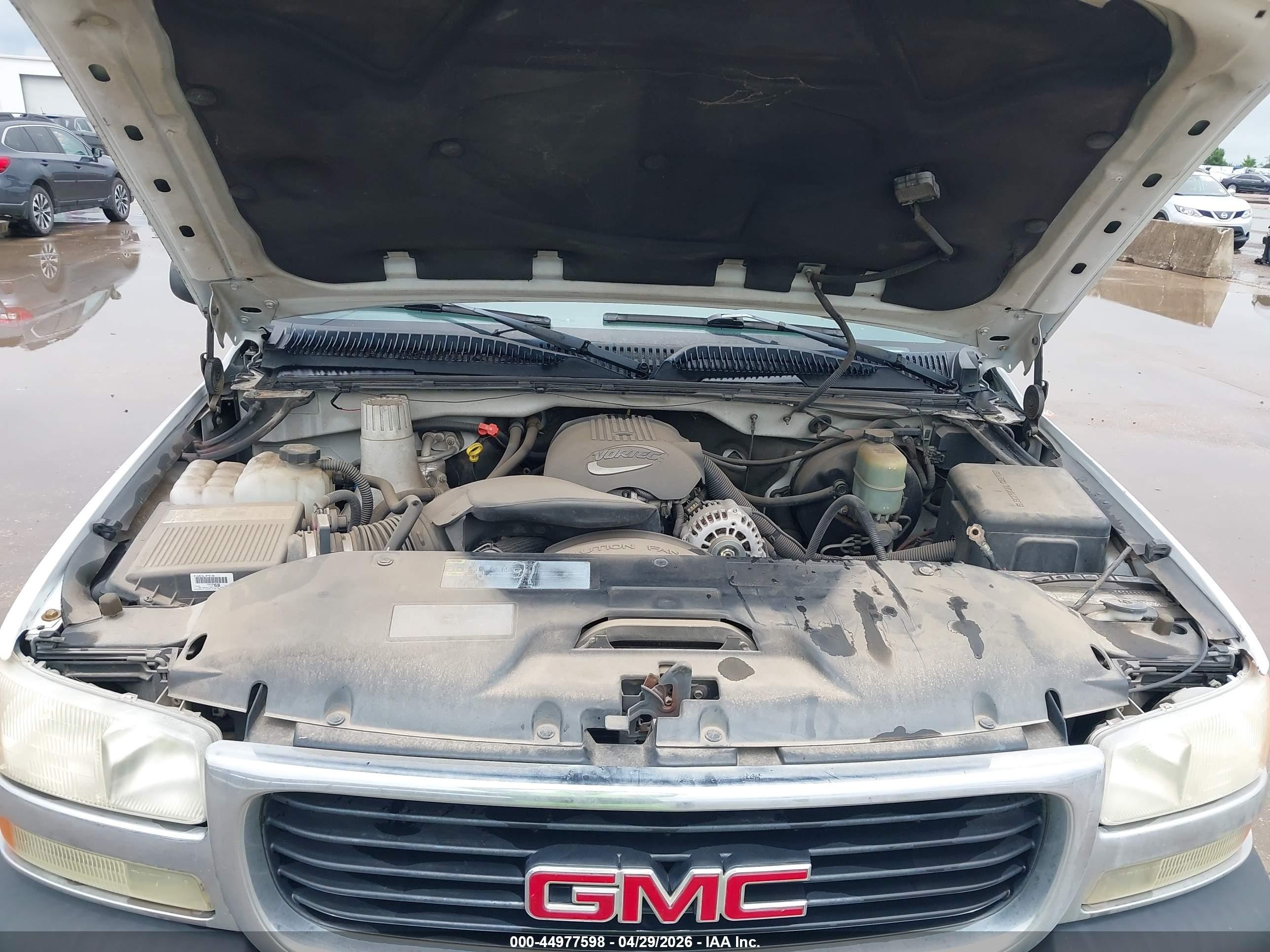 2002 Gmc Sierra 1500 Sl White vin: 1GTEC14V92Z122363