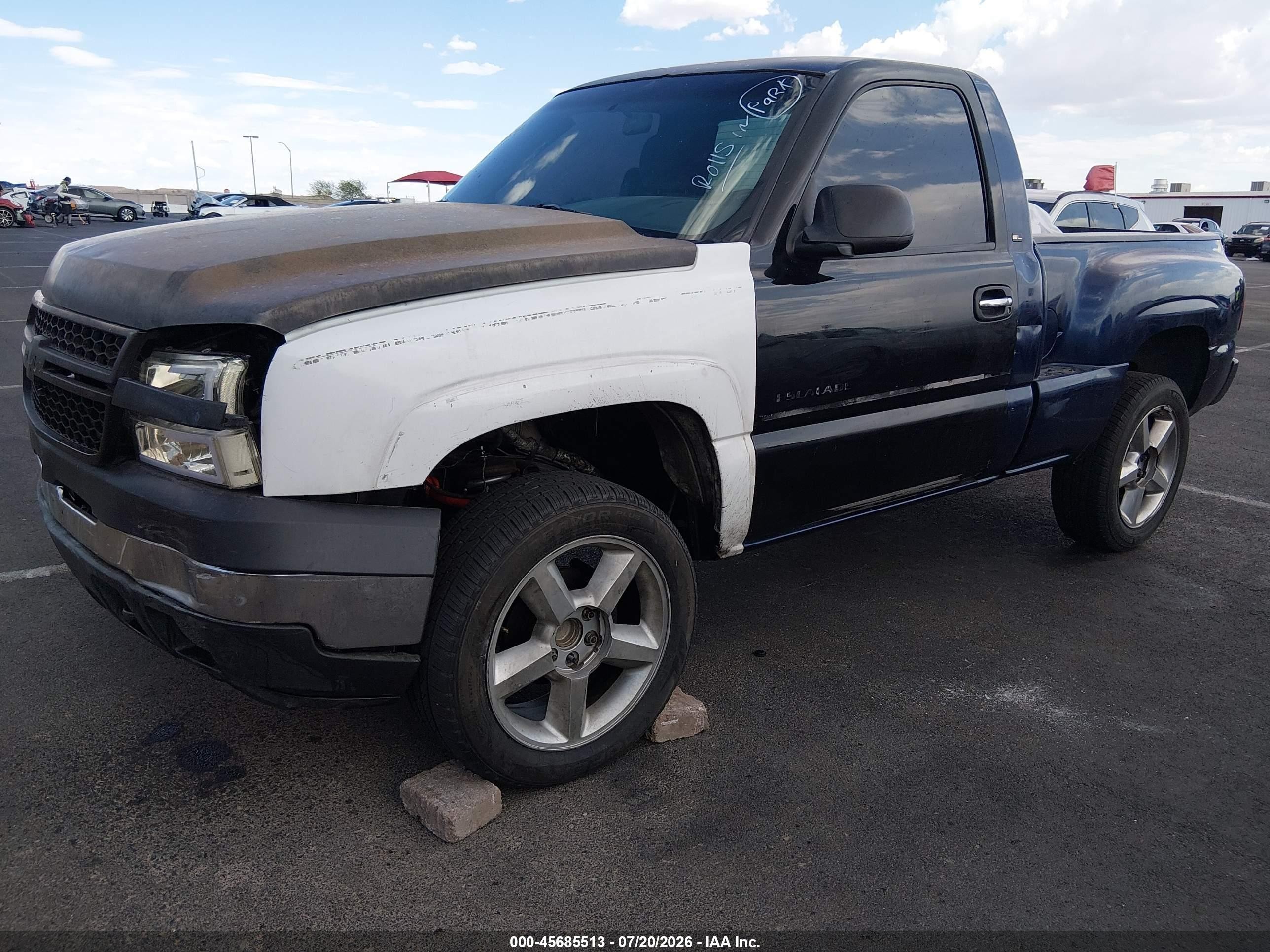 2002 Gmc Sierra 1500 Sl Blue vin: 1GTEC14V92Z232345