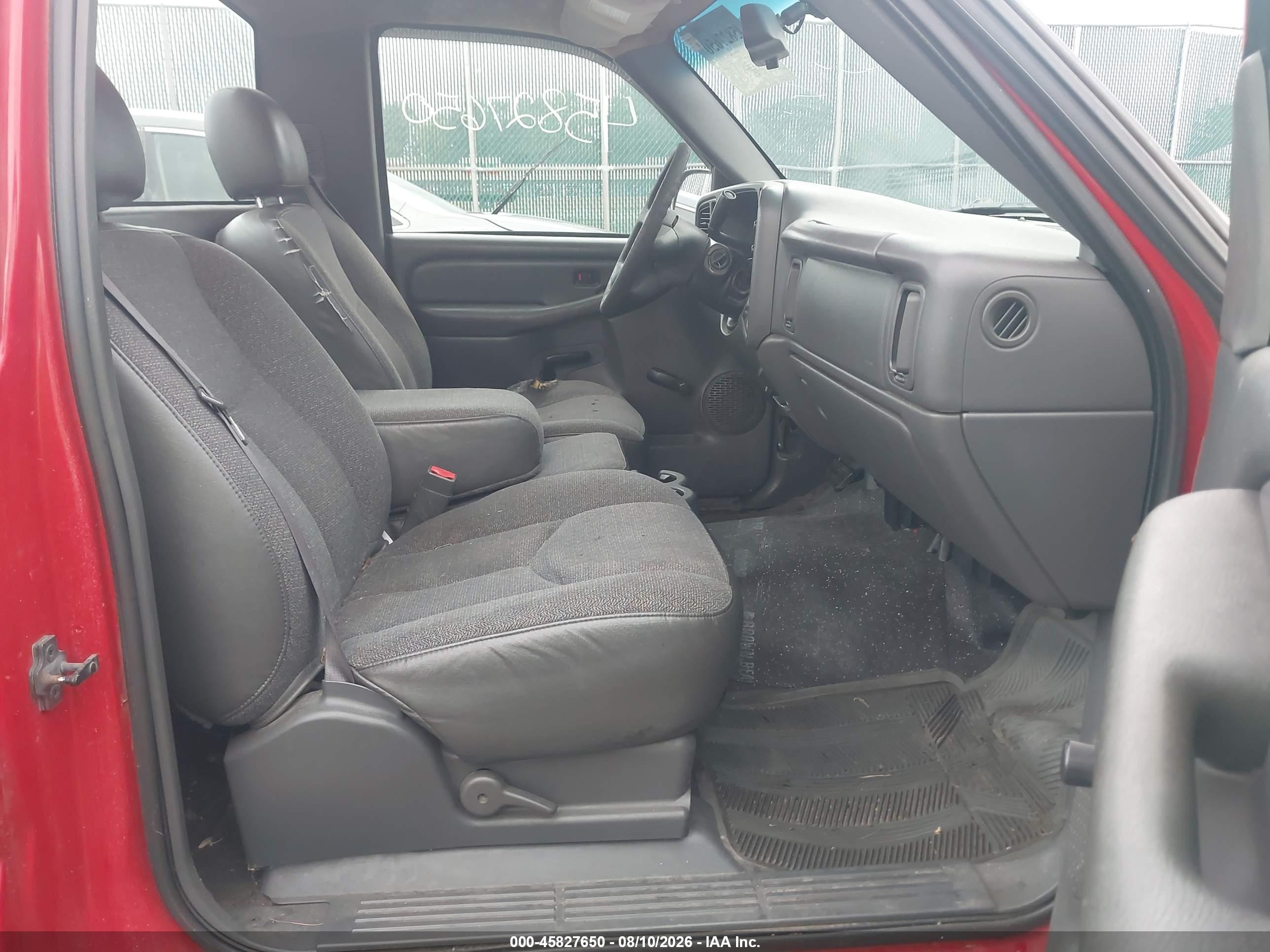 2003 Gmc Sierra 1500 Work Truck Red vin: 1GTEC14V93Z267467