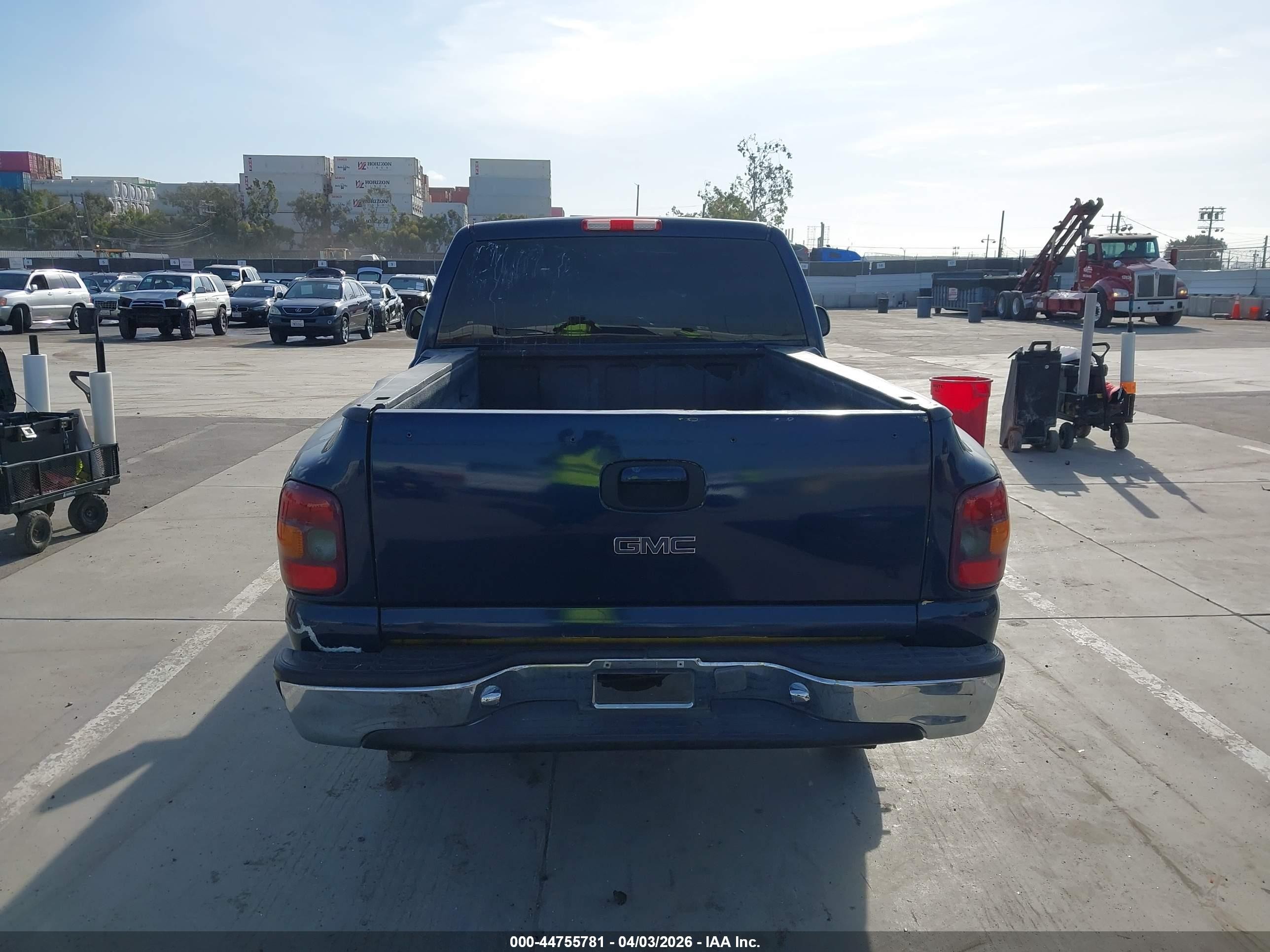 2000 Gmc Sierra 1500 Sle Blue vin: 1GTEC14V9YZ290416