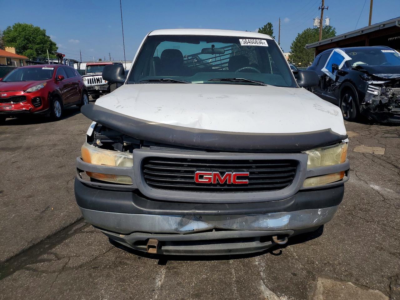 2000 Gmc Sierra 1500 (new) Sl White vin: 1GTEC14VXYZ132232