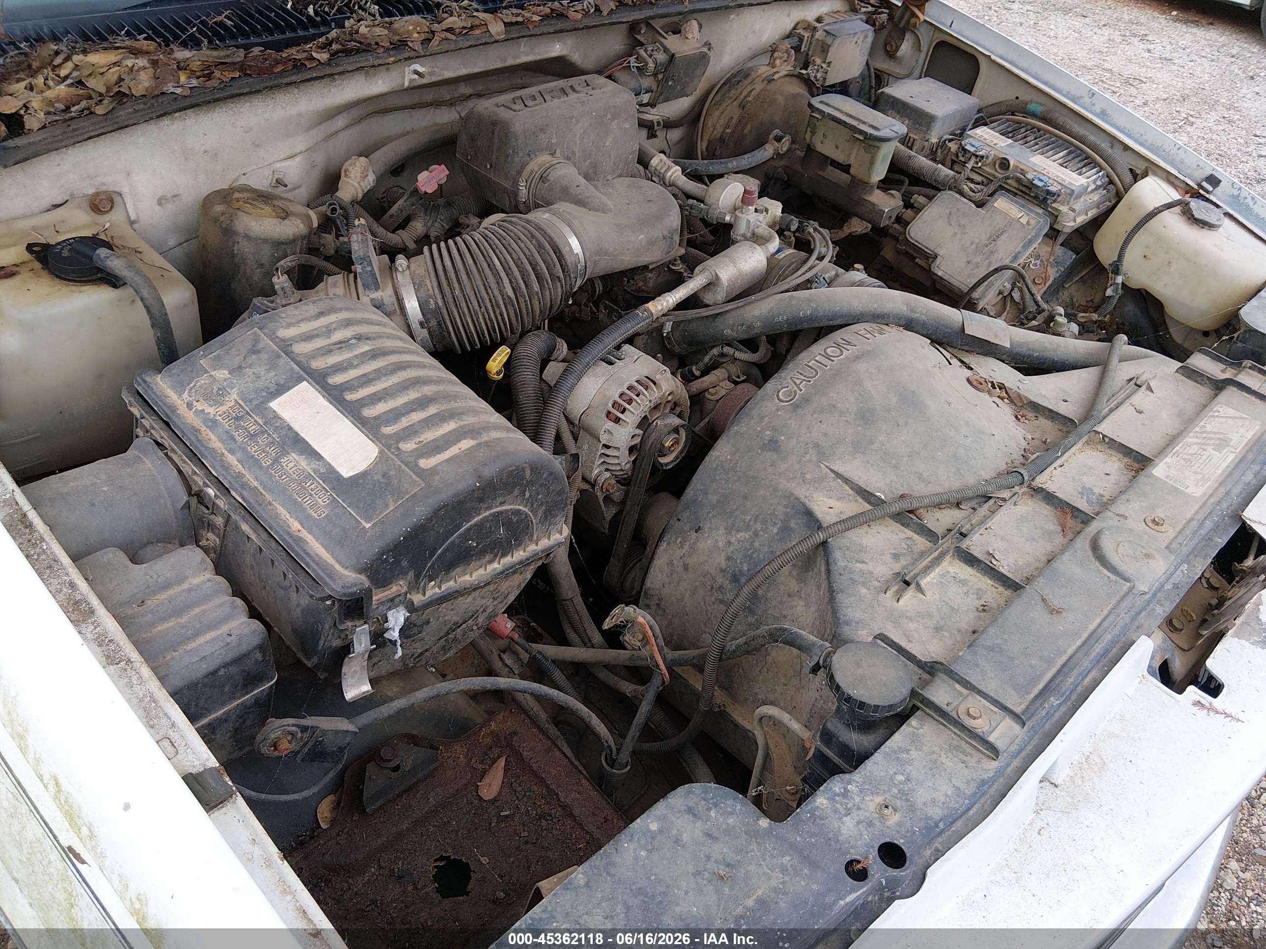 1998 Gmc Sierra 1500 Sl Wideside White vin: 1GTEC14W0WZ549185