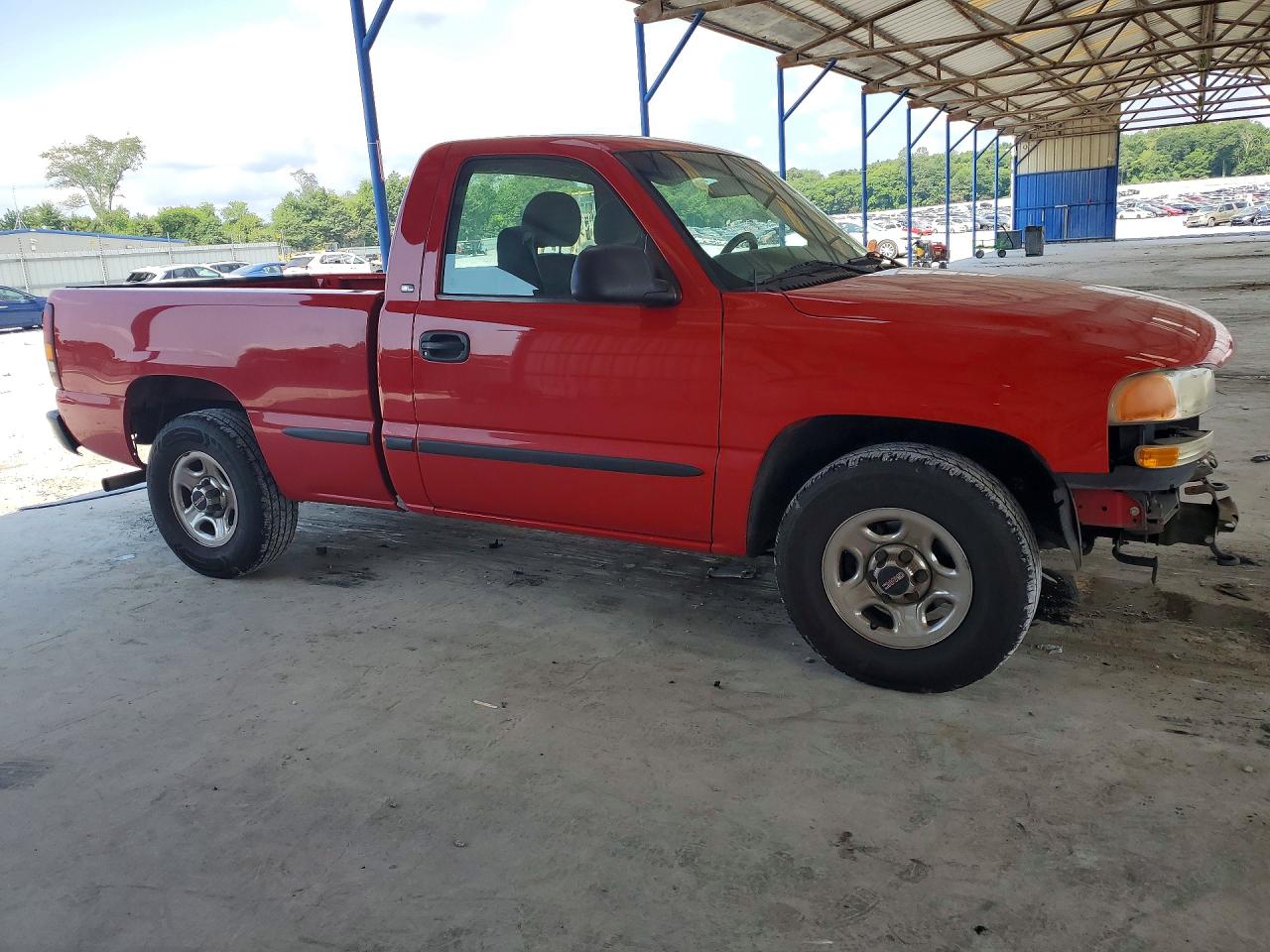 2002 Gmc New Sierra C1500 Red vin: 1GTEC14W12Z127288