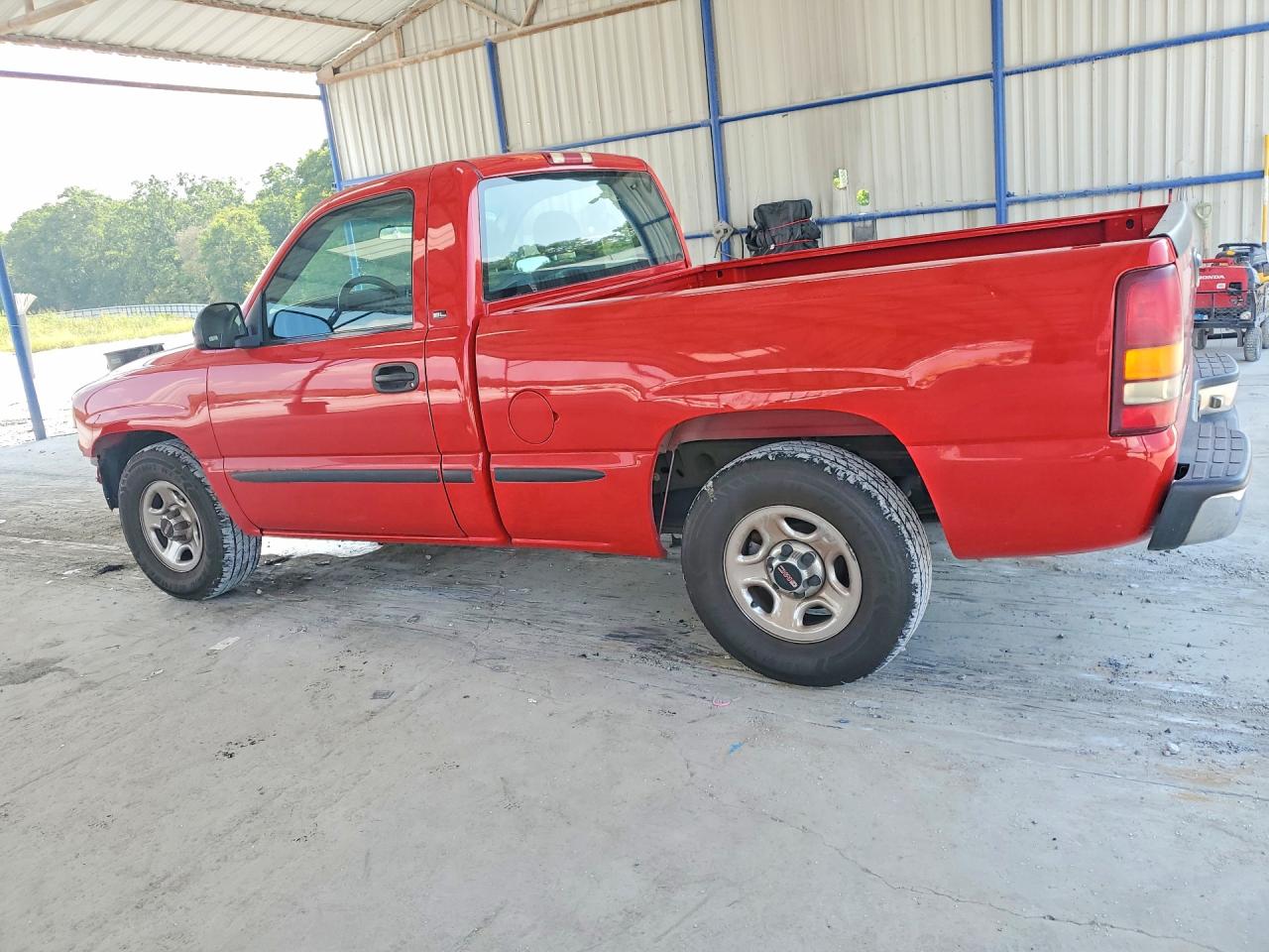 2002 Gmc New Sierra C1500 Red vin: 1GTEC14W12Z127288