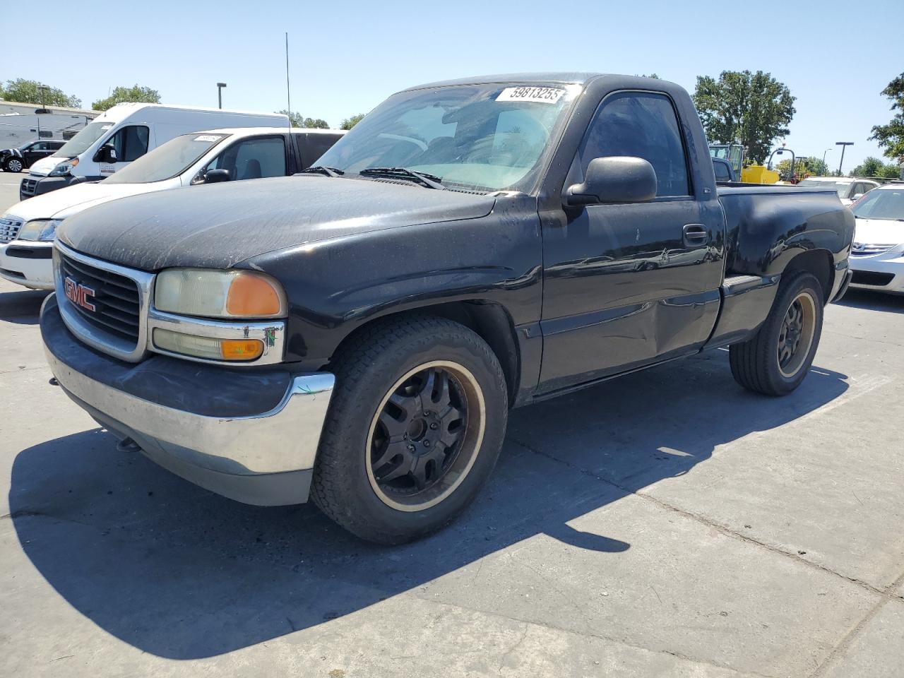 2002 Gmc New Sierra C1500 Black vin: 1GTEC14W12Z185790