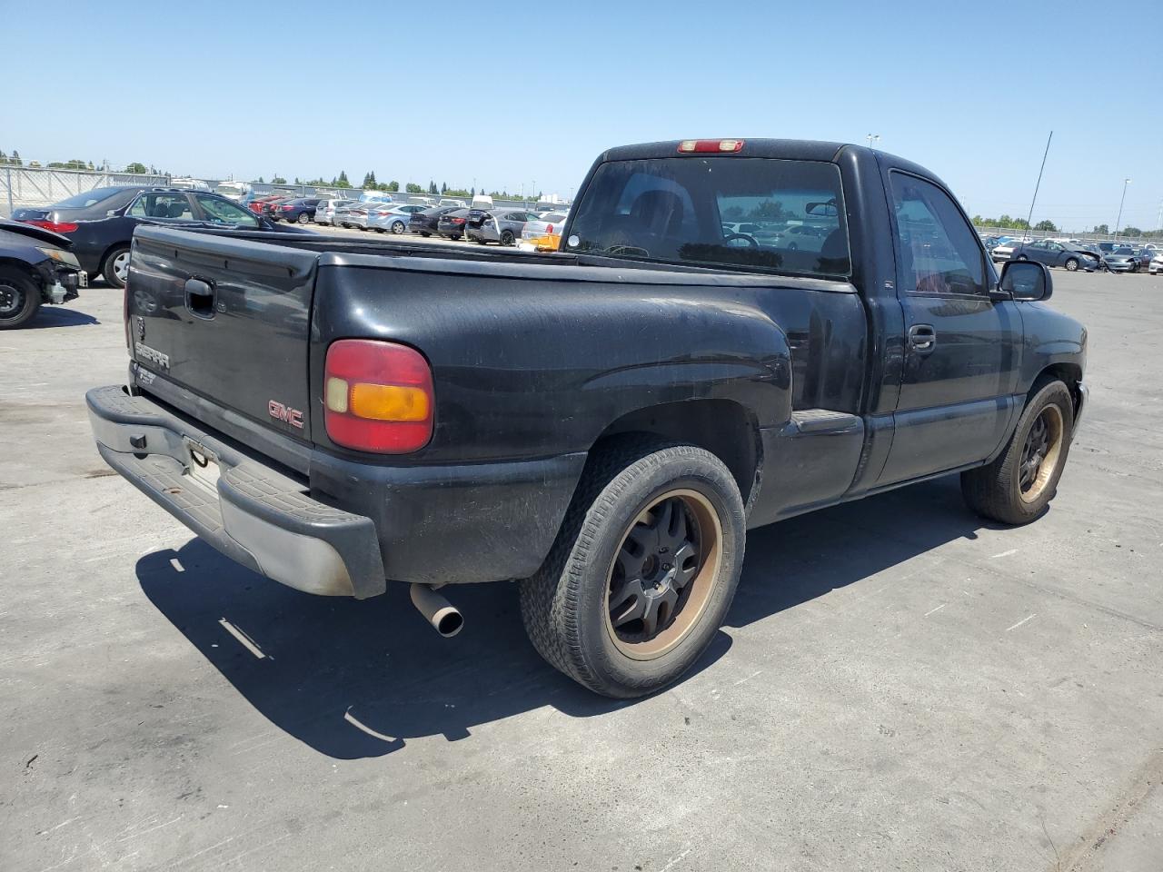 2002 Gmc New Sierra C1500 Black vin: 1GTEC14W12Z185790