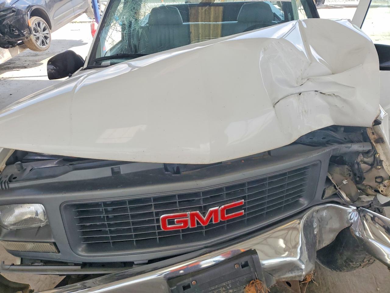 1996 Gmc Sierra C1500 Белый vin: 1GTEC14W3TZ527080
