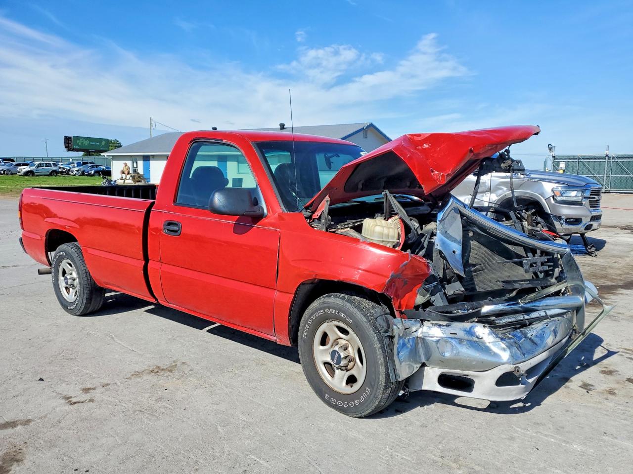 2002 Gmc New Sierra C1500 Red vin: 1GTEC14W52Z175960
