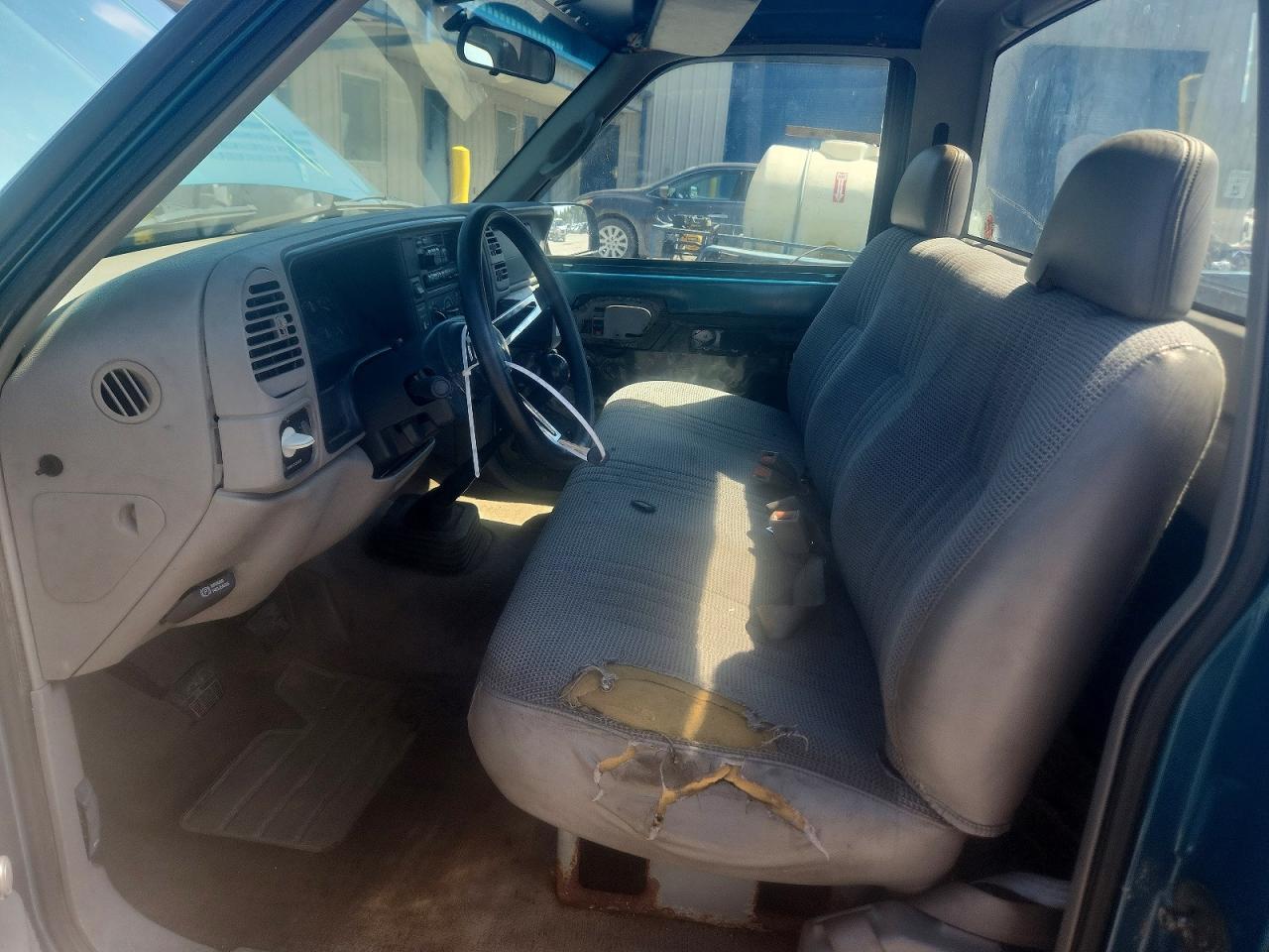 1997 Gmc Sierra C1500 Blue vin: 1GTEC14W5VZ509778
