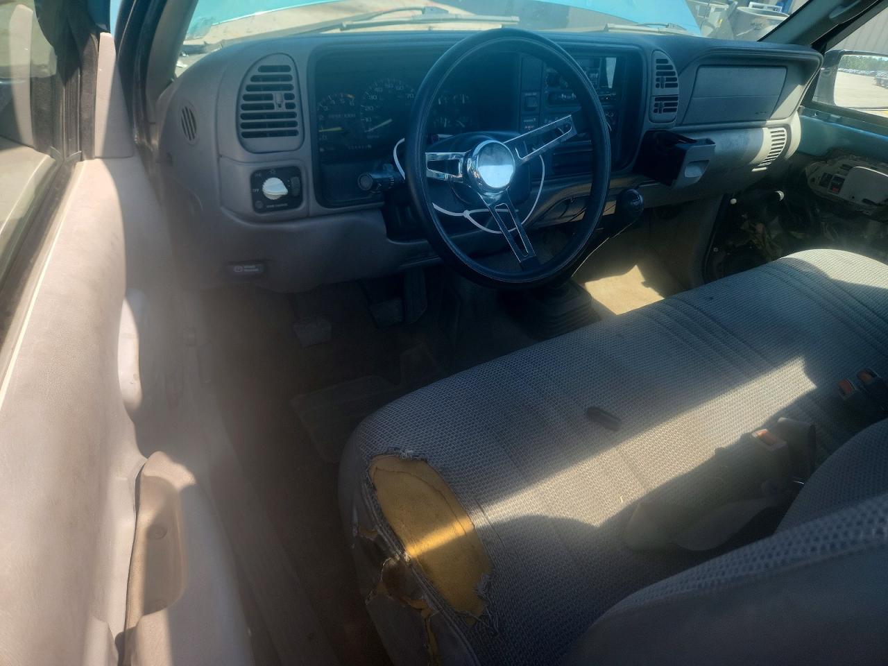1997 Gmc Sierra C1500 Blue vin: 1GTEC14W5VZ509778