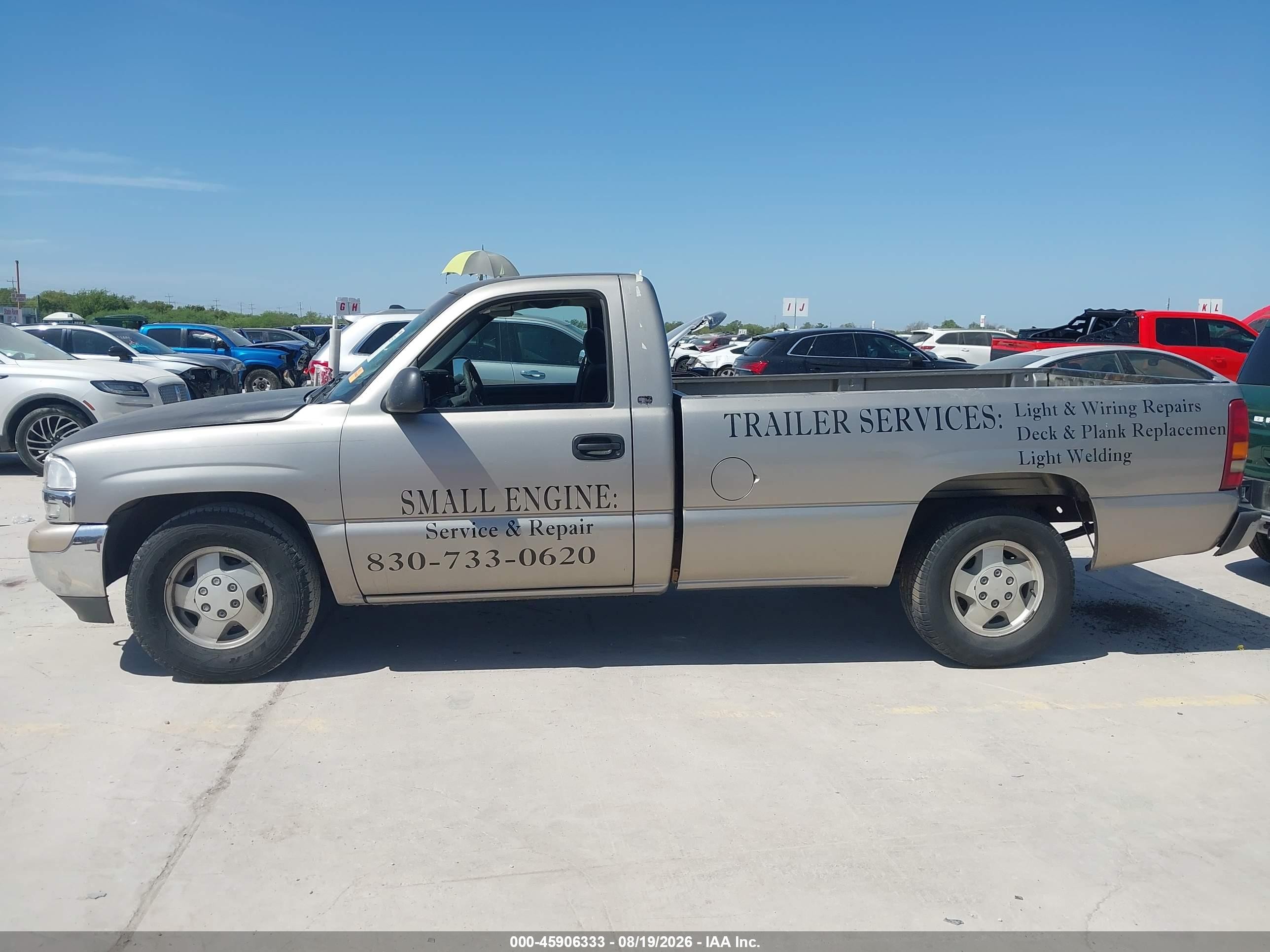 1999 Gmc New Sierra 1500 Sl Champagne vin: 1GTEC14W5XE517616