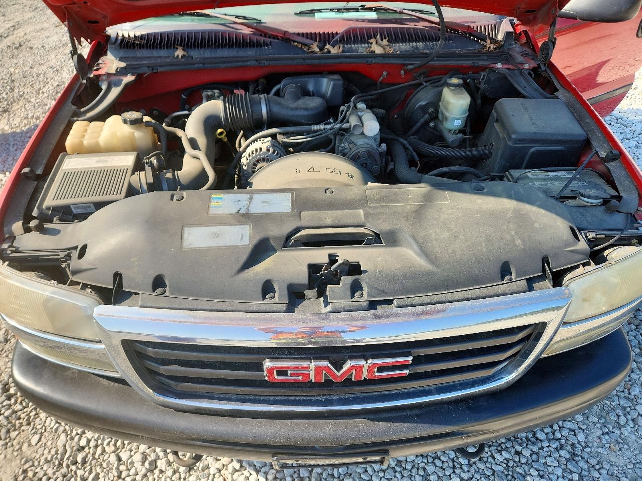 2002 Gmc New Sierra C1500 Red vin: 1GTEC14W62Z207766