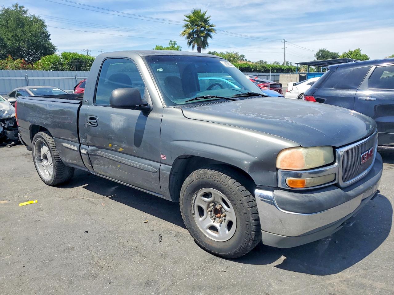 2001 Gmc New Sierra C1500 Charcoal vin: 1GTEC14W81Z122765
