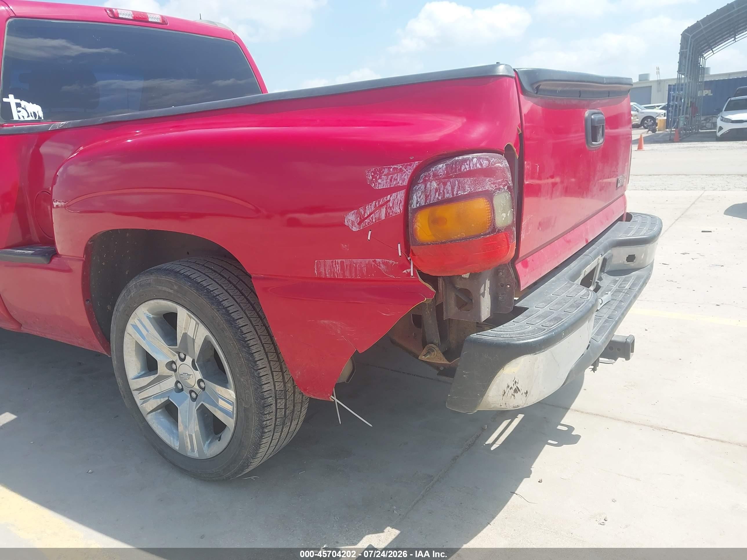 2001 Gmc Sierra 1500 Sl Красный vin: 1GTEC14W81Z181251