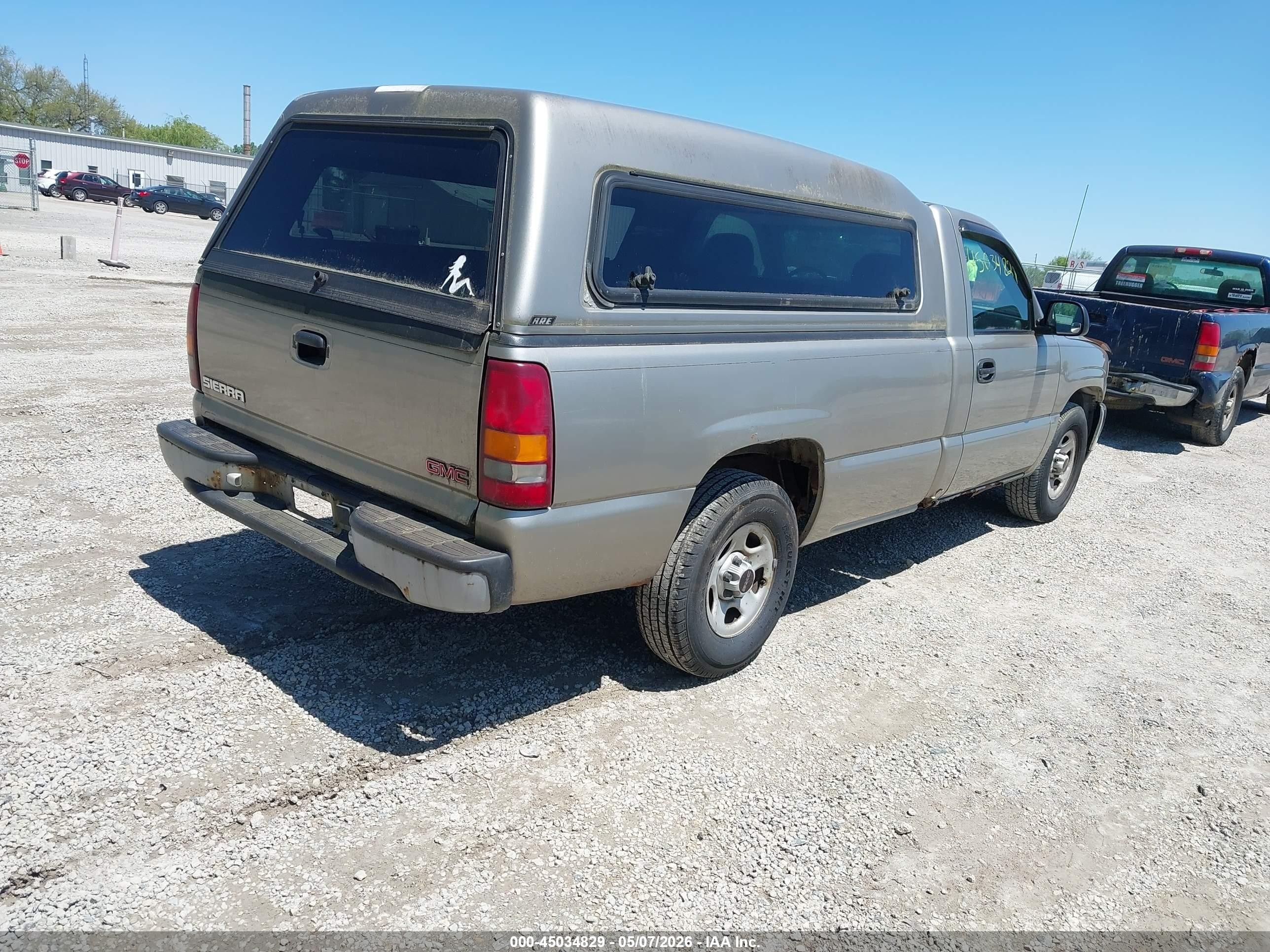 2002 Gmc Sierra 1500 Standard Серебряный vin: 1GTEC14W92Z143156