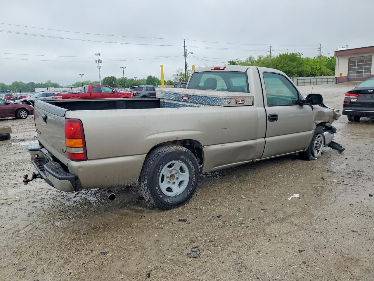 2002 Gmc New Sierra C1500 Gray vin: 1GTEC14W92Z185519