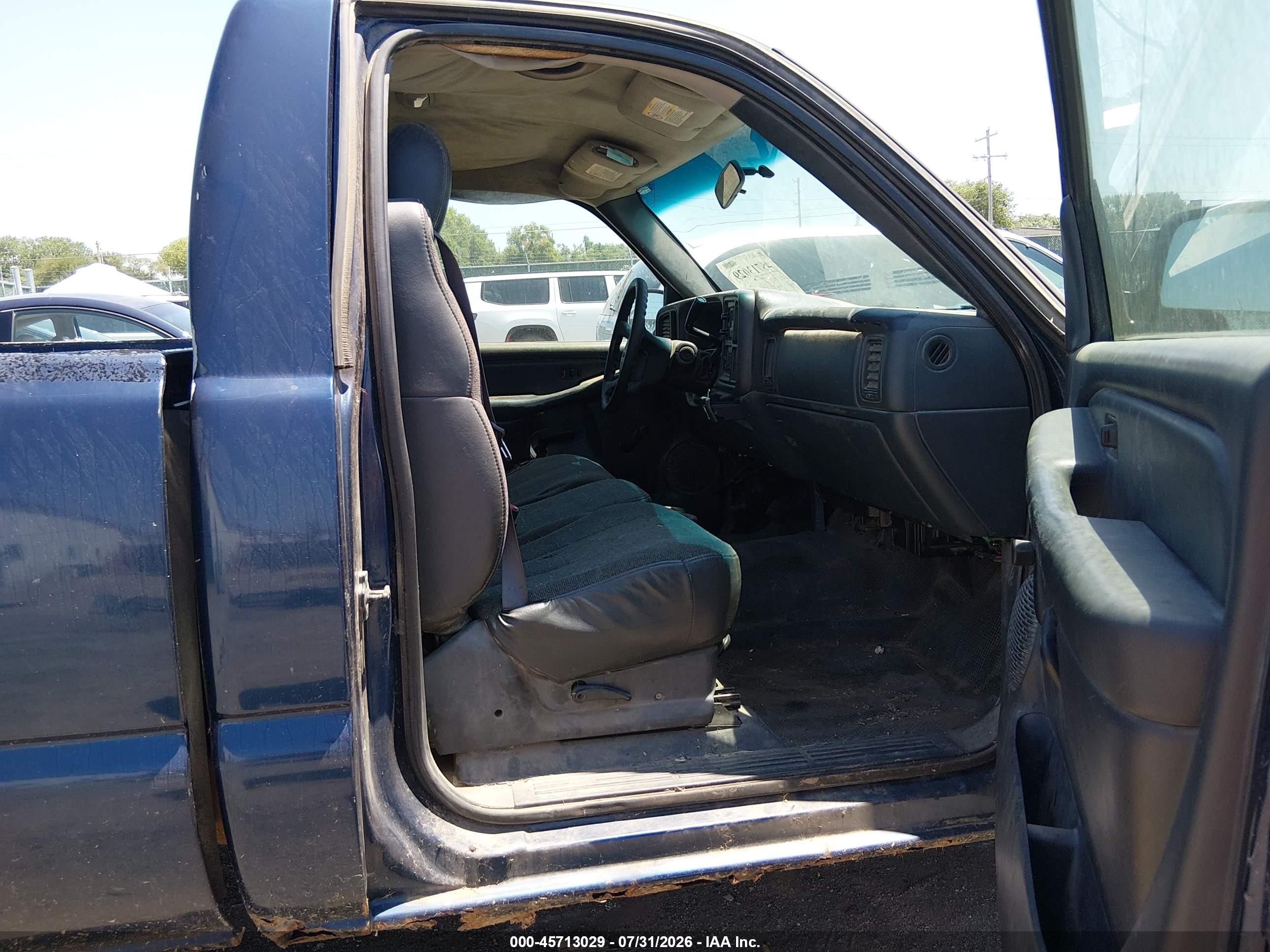 2002 Gmc New Sierra C1500 Синий vin: 1GTEC14WX2Z227695