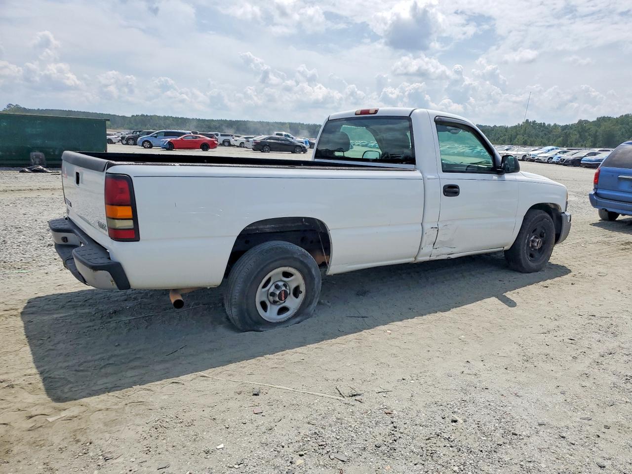 2004 Gmc New Sierra C1500 White vin: 1GTEC14X04Z236868