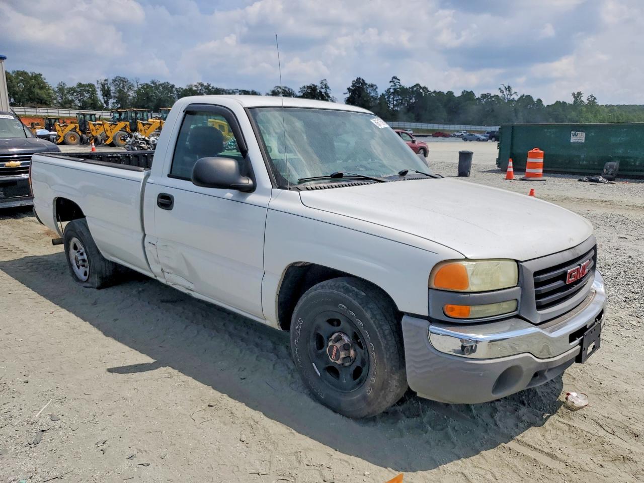 2004 Gmc New Sierra C1500 White vin: 1GTEC14X04Z236868