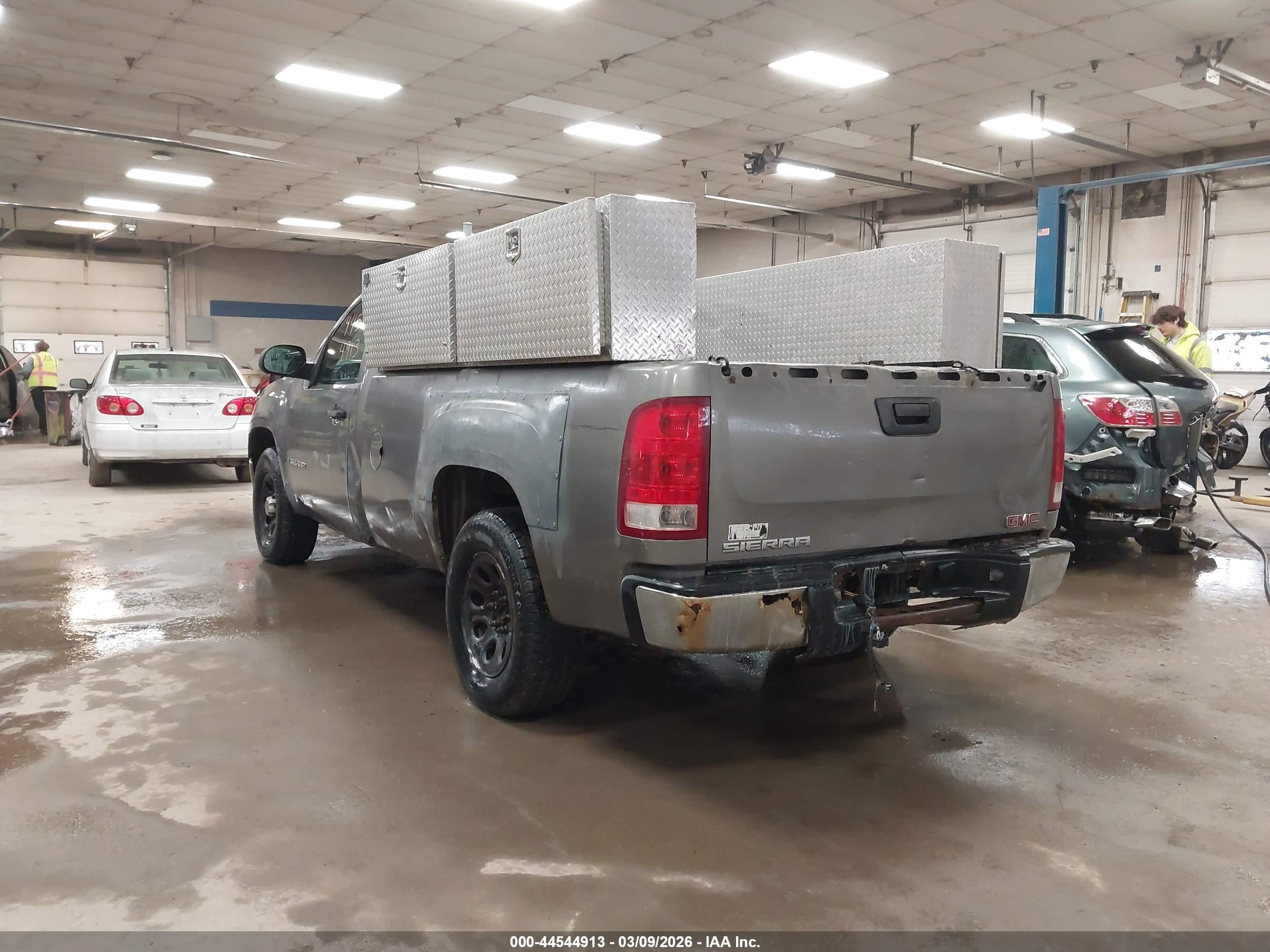 2008 Gmc Sierra 1500 Work Truck Gray vin: 1GTEC14X18Z231488