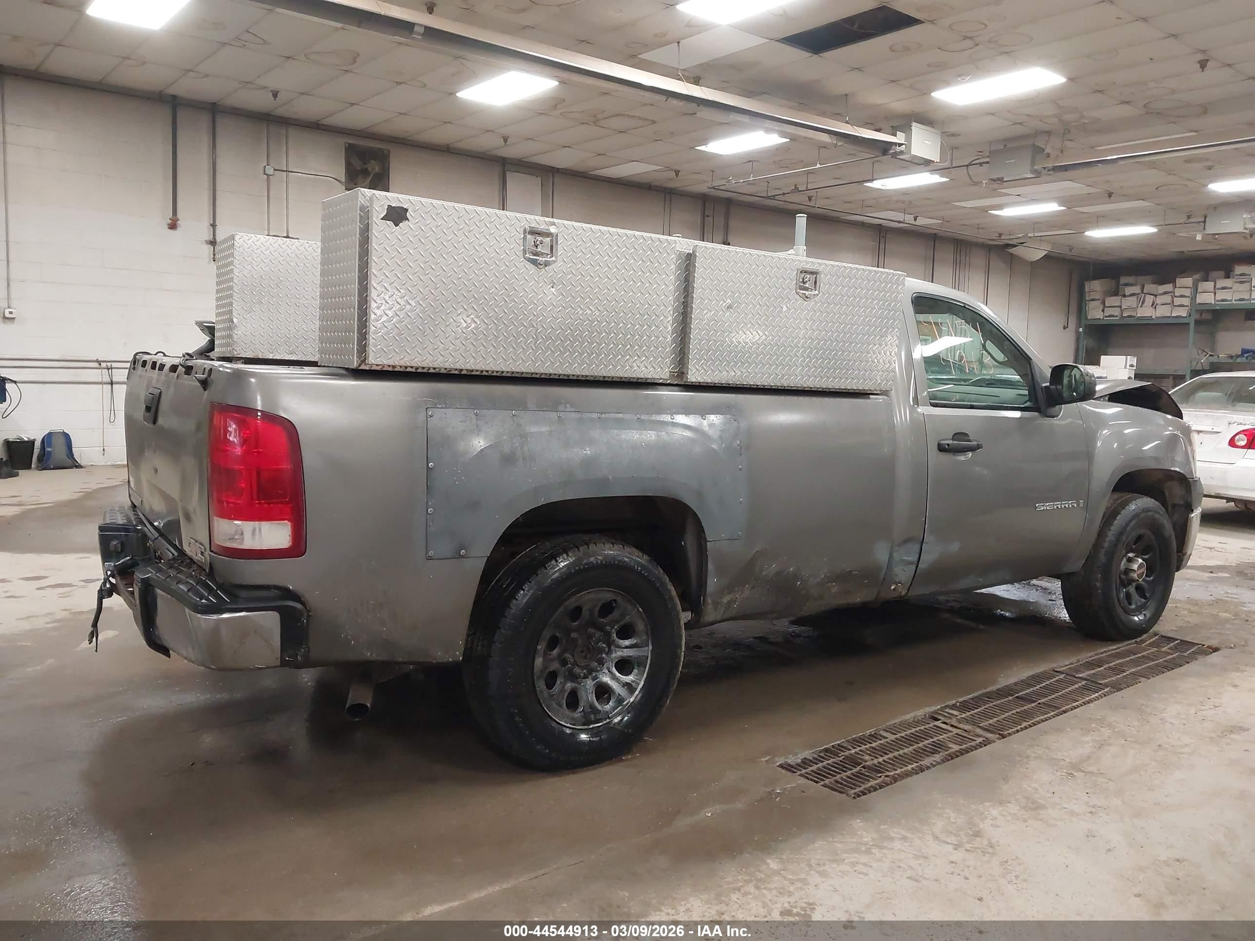 2008 Gmc Sierra 1500 Work Truck Gray vin: 1GTEC14X18Z231488