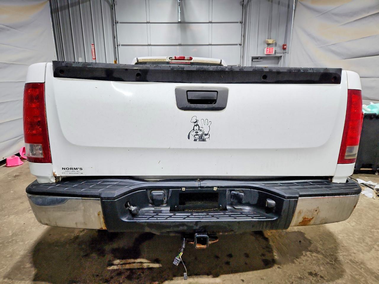 2008 Gmc Sierra C1500 White vin: 1GTEC14X18Z273921