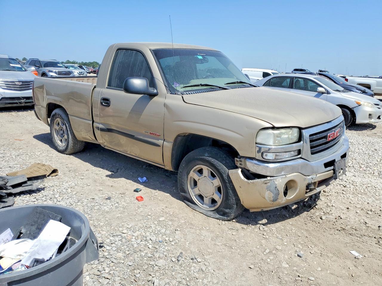 2004 Gmc New Sierra C1500 Tan vin: 1GTEC14X24Z289068