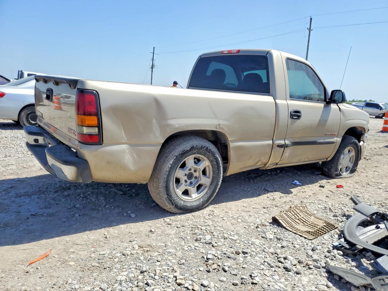 2004 Gmc New Sierra C1500 Tan vin: 1GTEC14X24Z289068