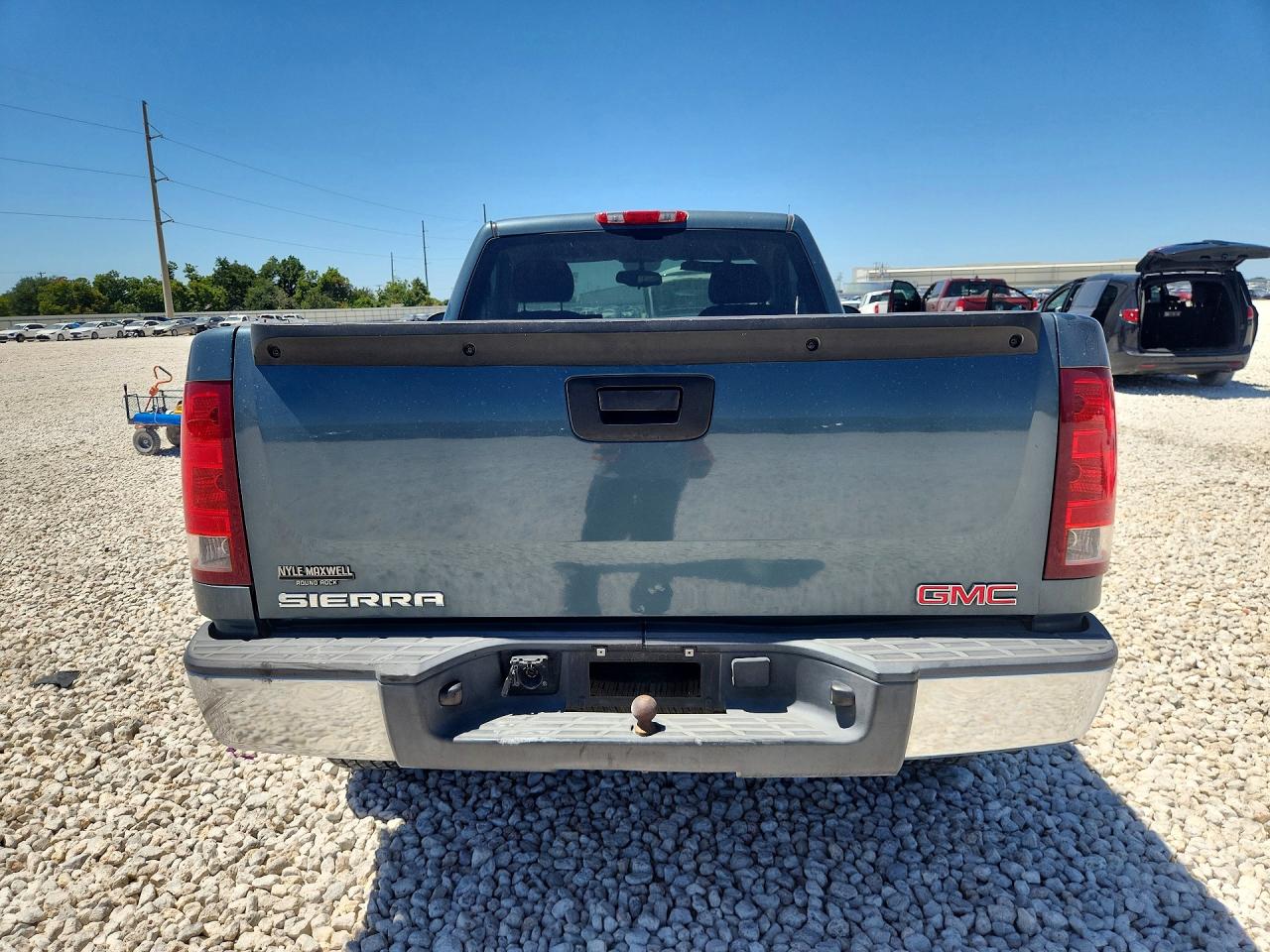 2008 Gmc Sierra C1500 Blue vin: 1GTEC14X28Z272048