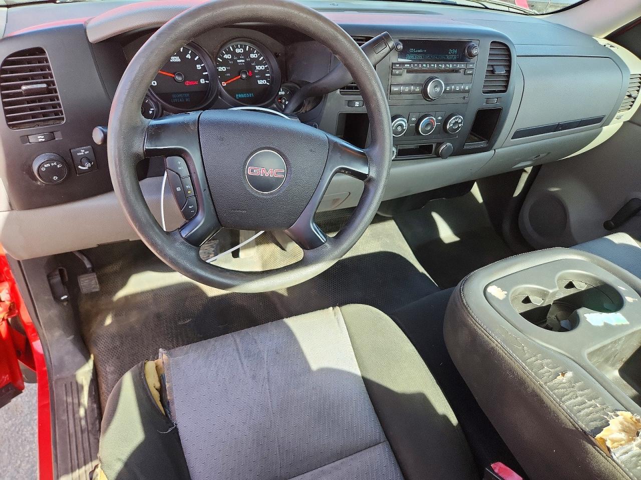2009 Gmc Sierra C1500 Red vin: 1GTEC14X29Z205516