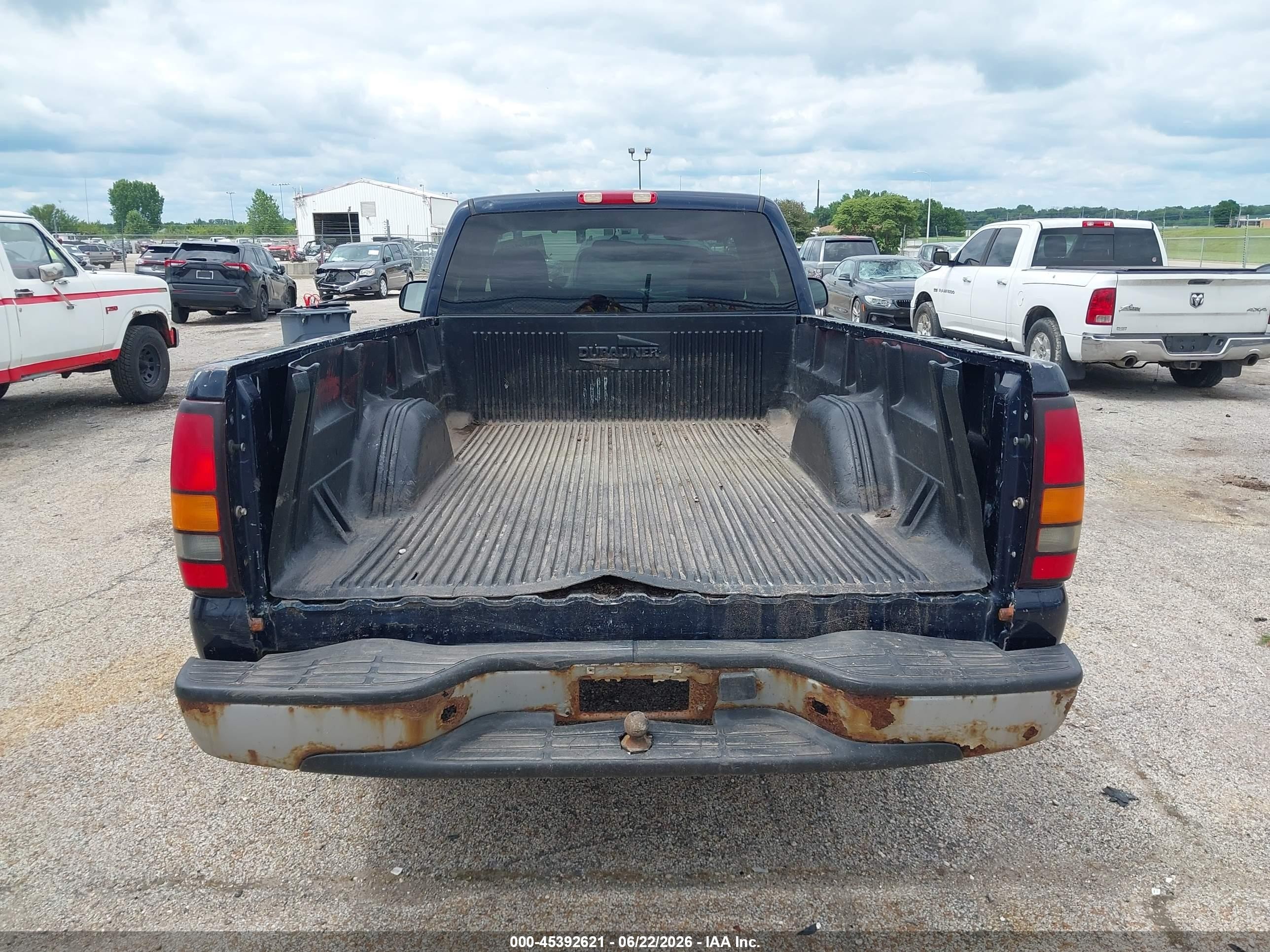 2005 Gmc Sierra 1500 Work Truck Dark Blue vin: 1GTEC14X35Z203901