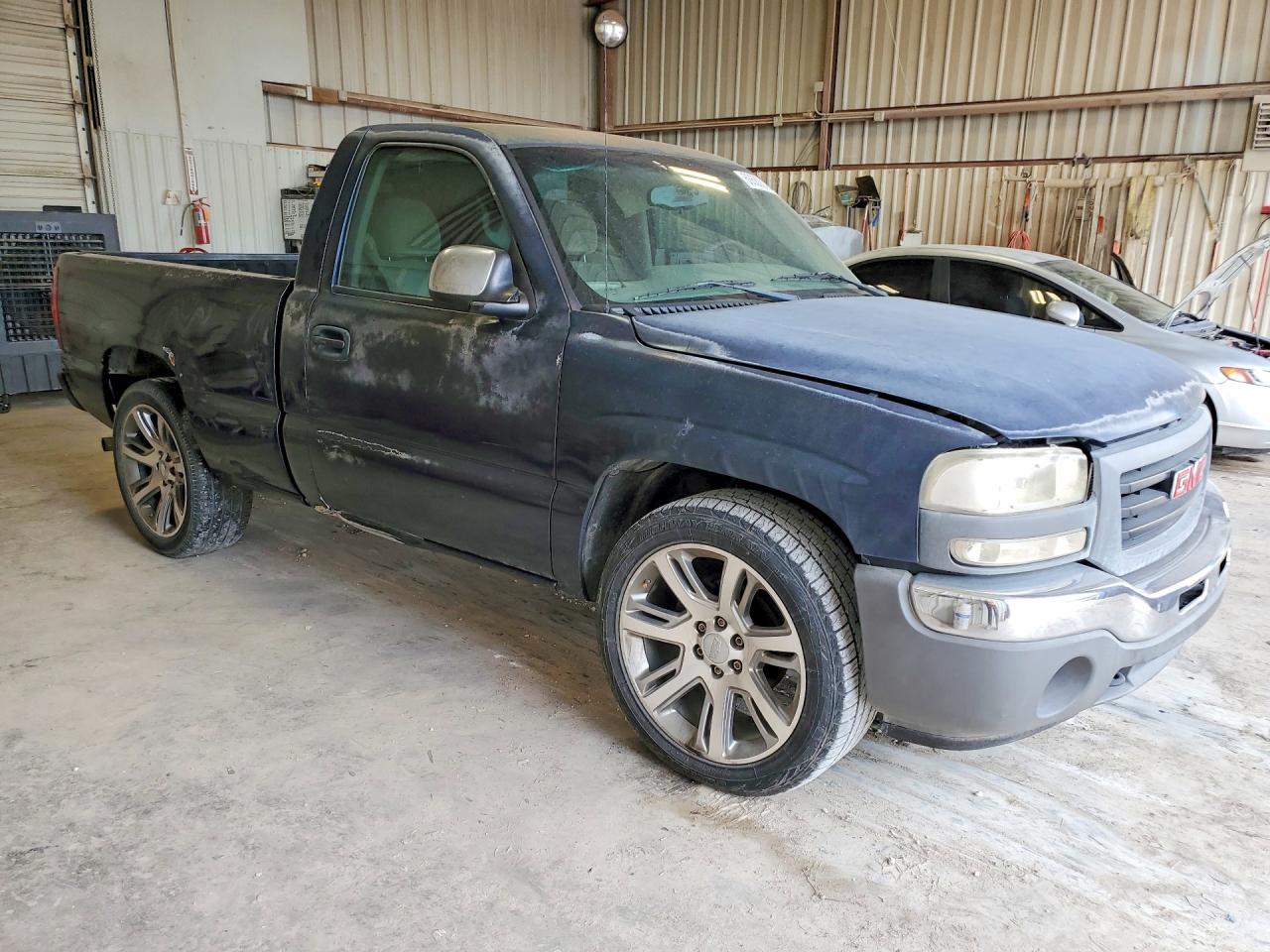2006 Gmc New Sierra C1500 Blue vin: 1GTEC14X36Z285968