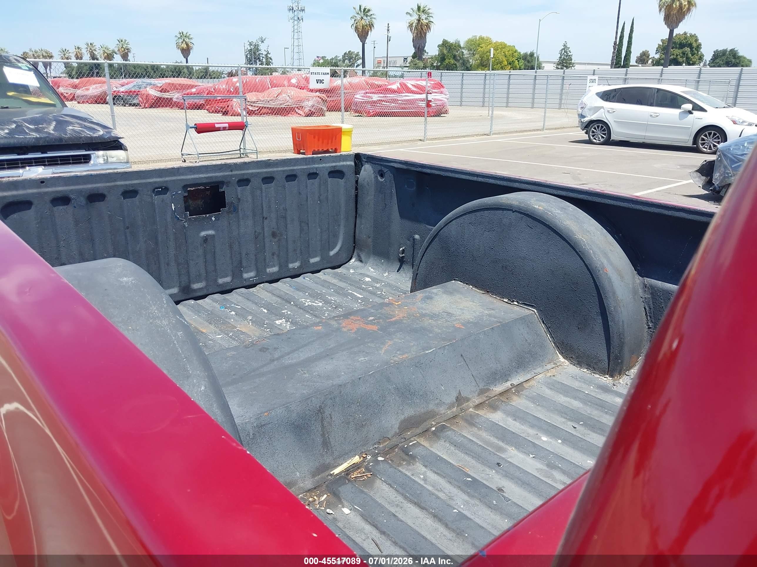 2007 Gmc Sierra 1500 Work Truck Red vin: 1GTEC14X37Z637934