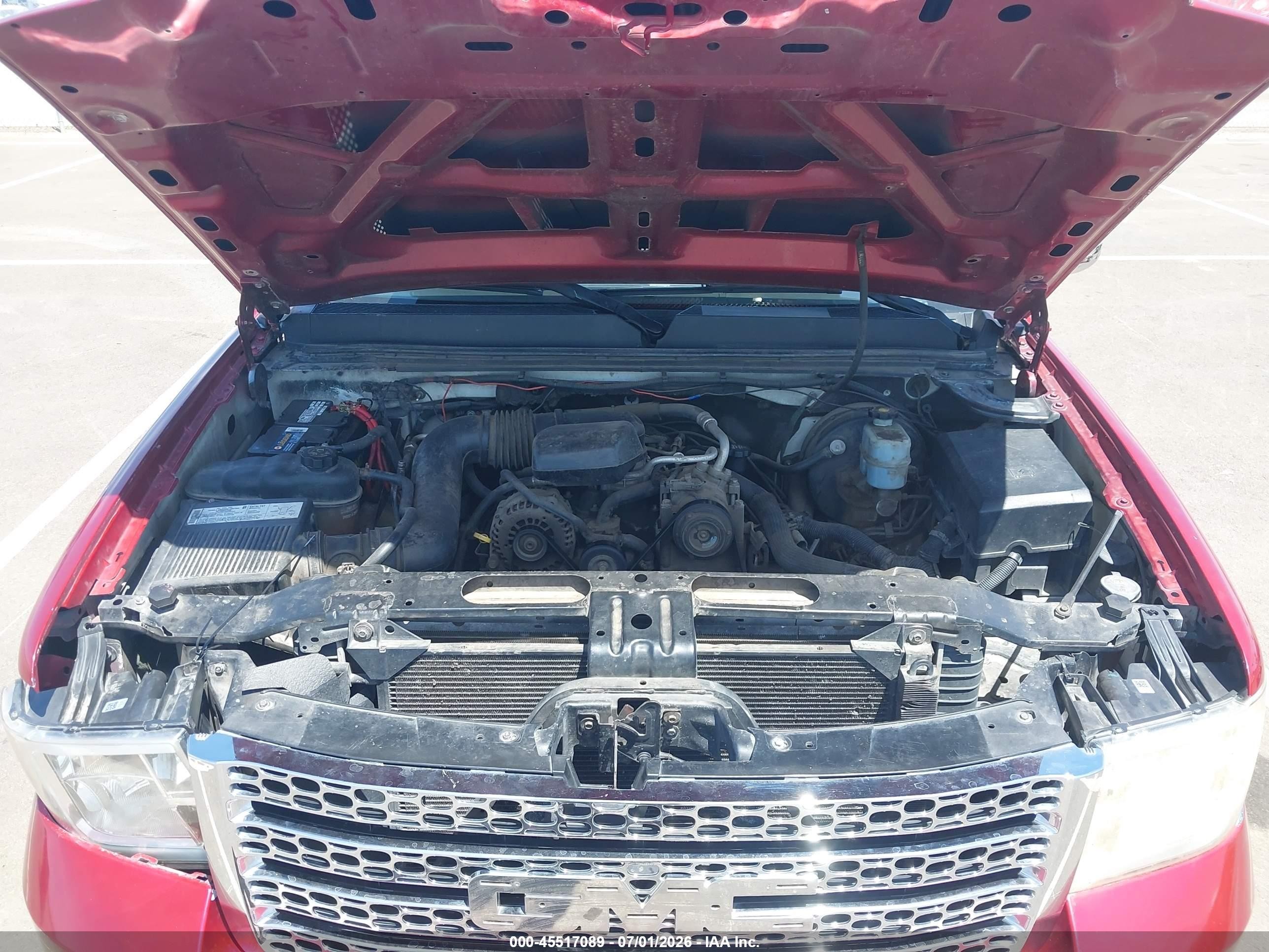 2007 Gmc Sierra 1500 Work Truck Red vin: 1GTEC14X37Z637934