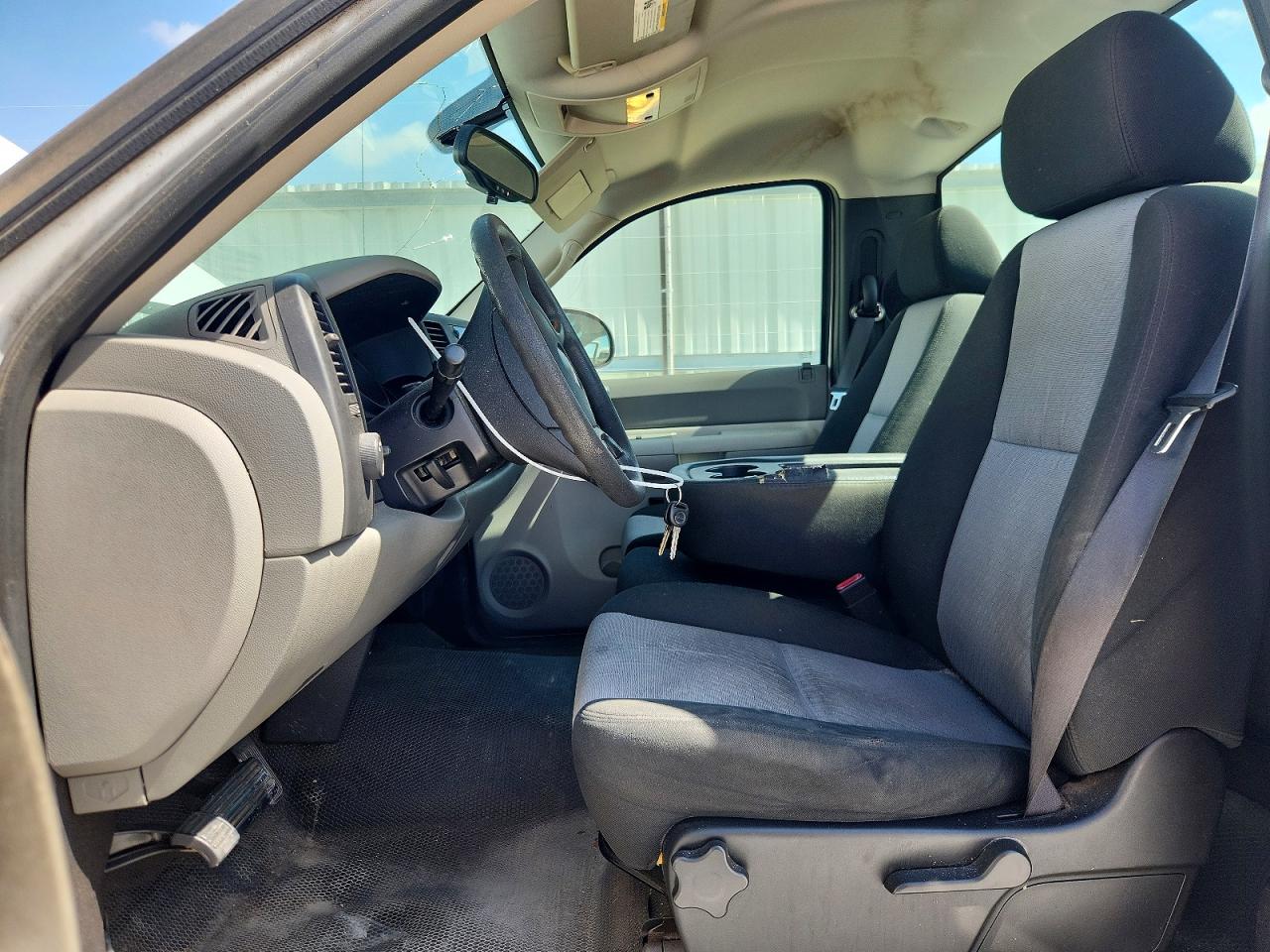2008 Gmc Sierra C1500 White vin: 1GTEC14X38Z294723