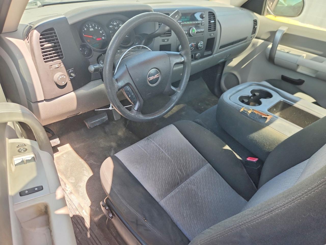 2008 Gmc Sierra C1500 White vin: 1GTEC14X38Z294723