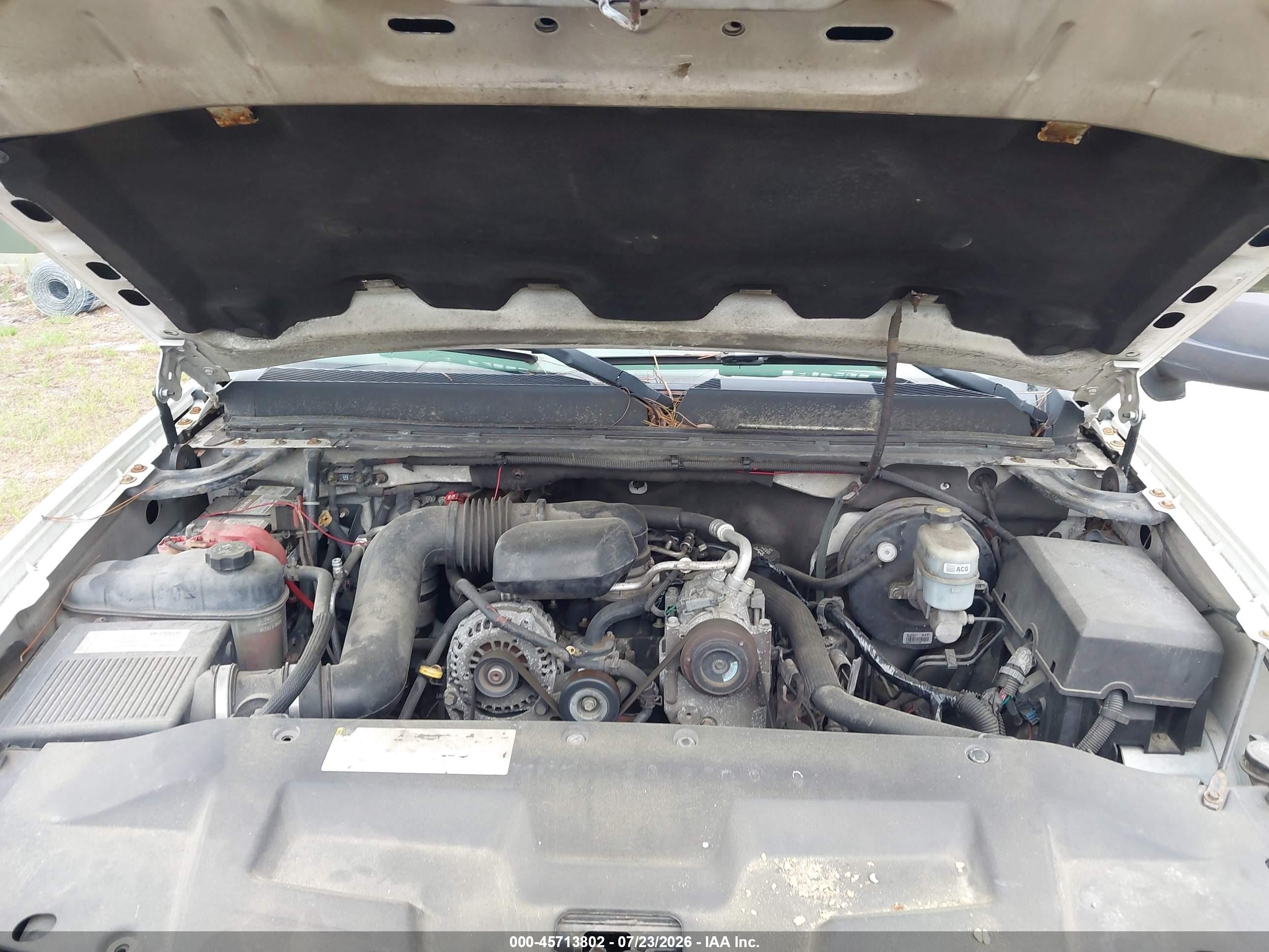 2008 Gmc Sierra 1500 Work Truck White vin: 1GTEC14X48Z129263