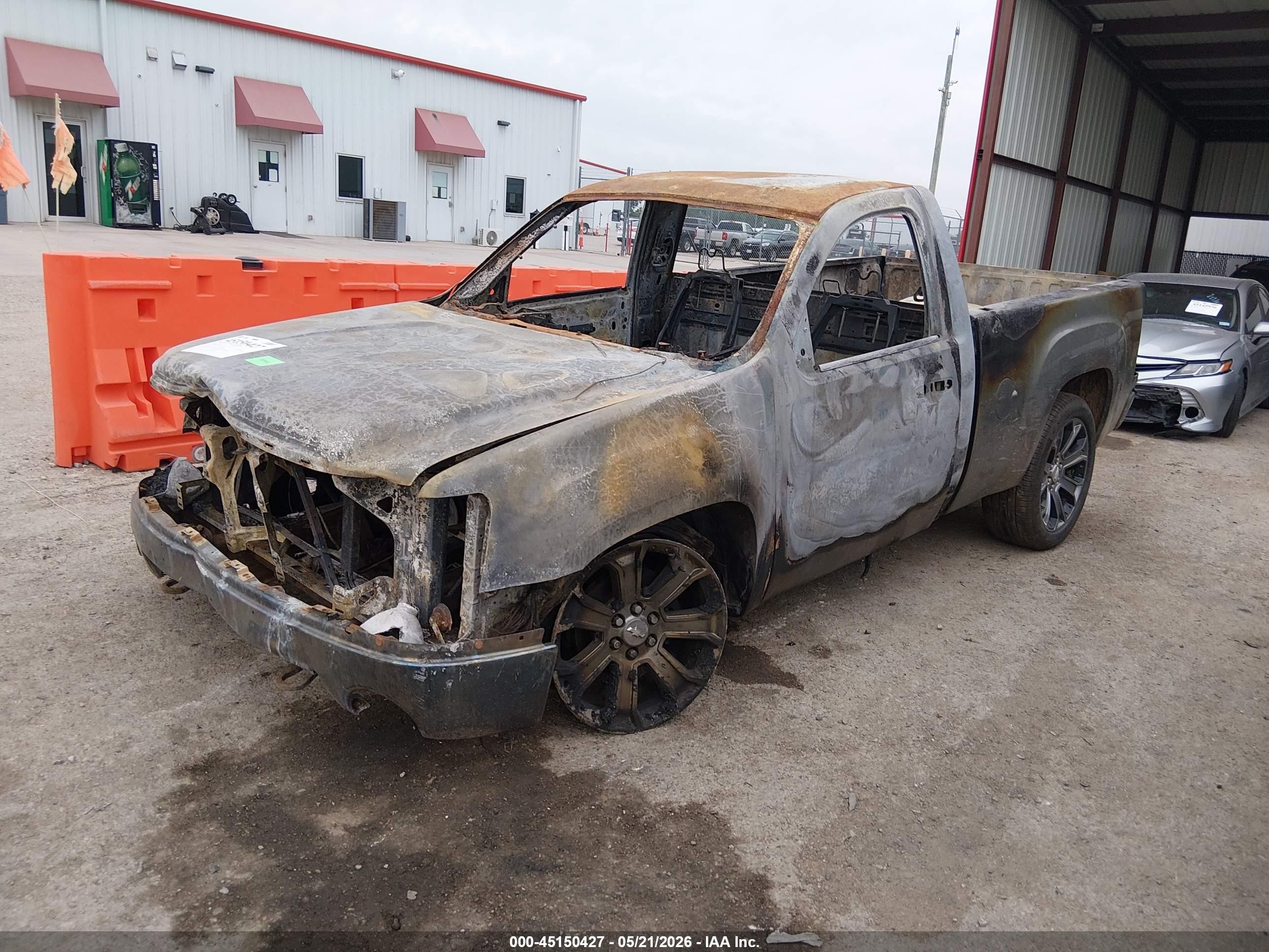 2008 Gmc Sierra 1500 Work Truck Серый vin: 1GTEC14X48Z236023