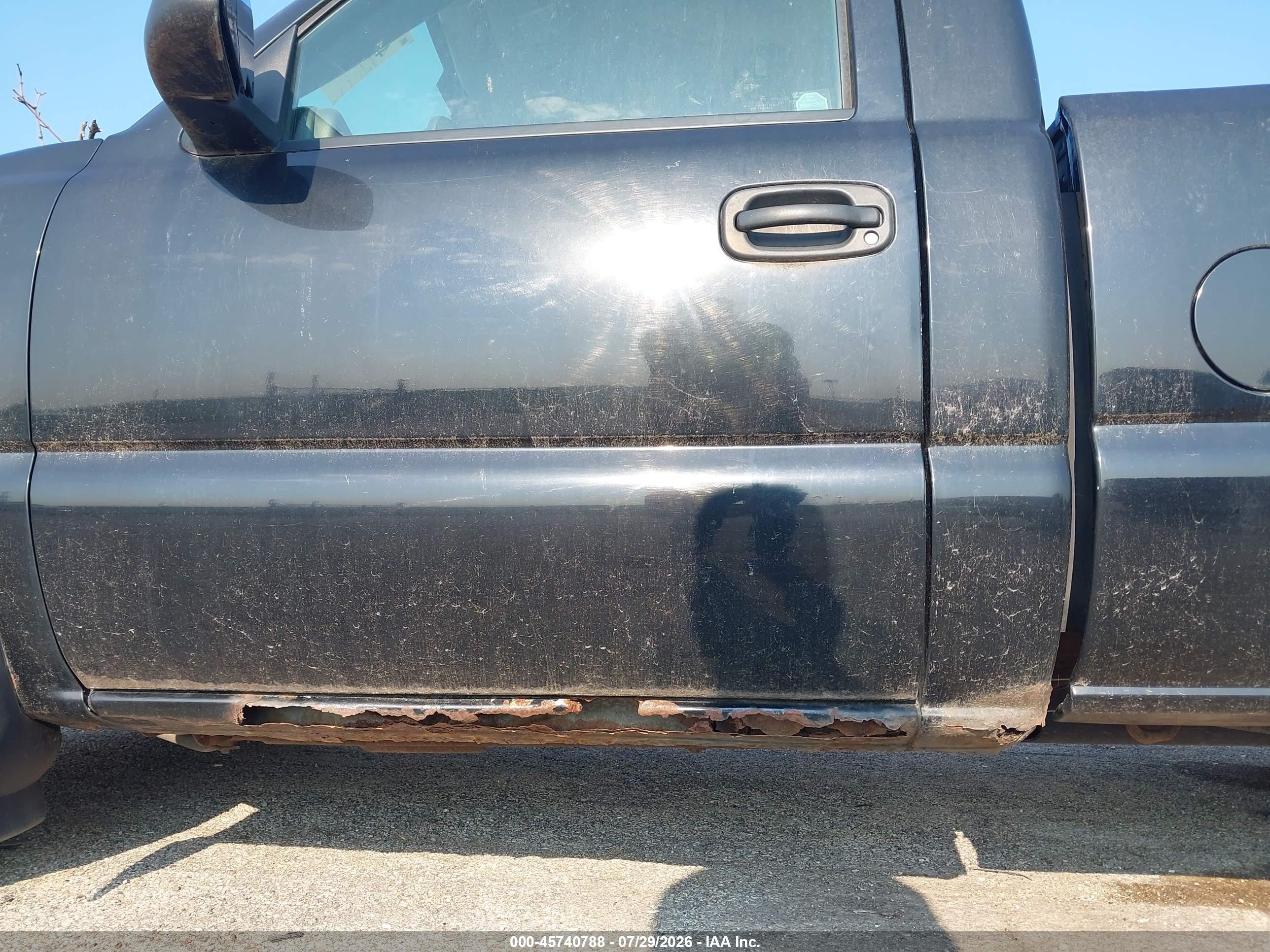 2007 Gmc Sierra 1500 Classic Work Truck Black vin: 1GTEC14X57Z124233