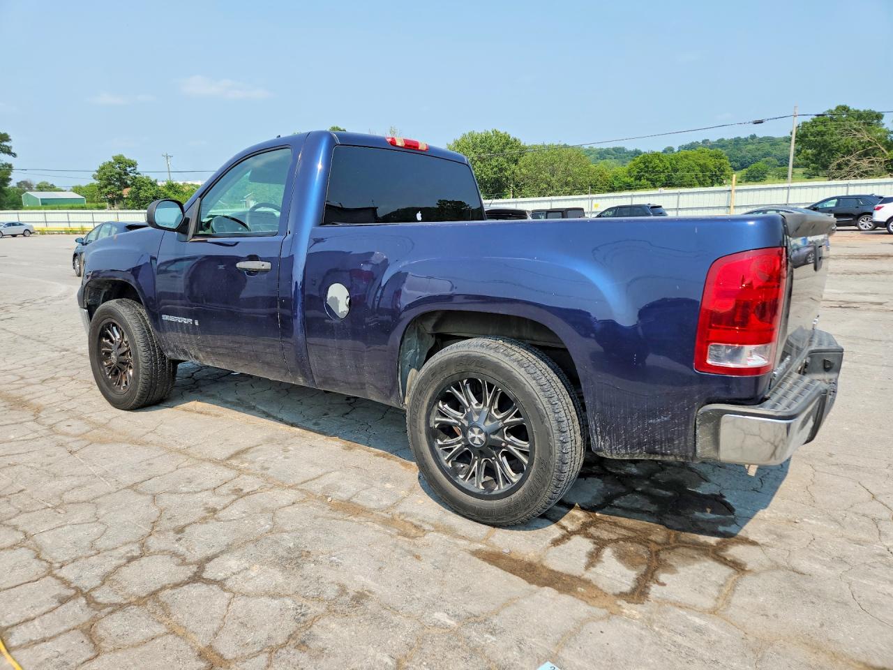 2009 Gmc Sierra C1500 Blue vin: 1GTEC14X59Z116717