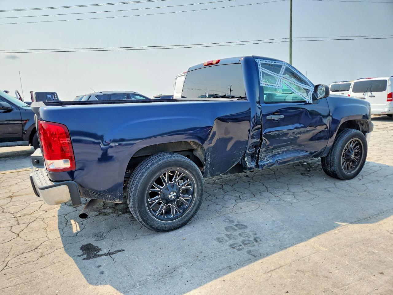 2009 Gmc Sierra C1500 Blue vin: 1GTEC14X59Z116717