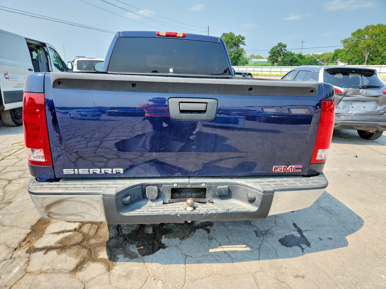 2009 Gmc Sierra C1500 Blue vin: 1GTEC14X59Z116717