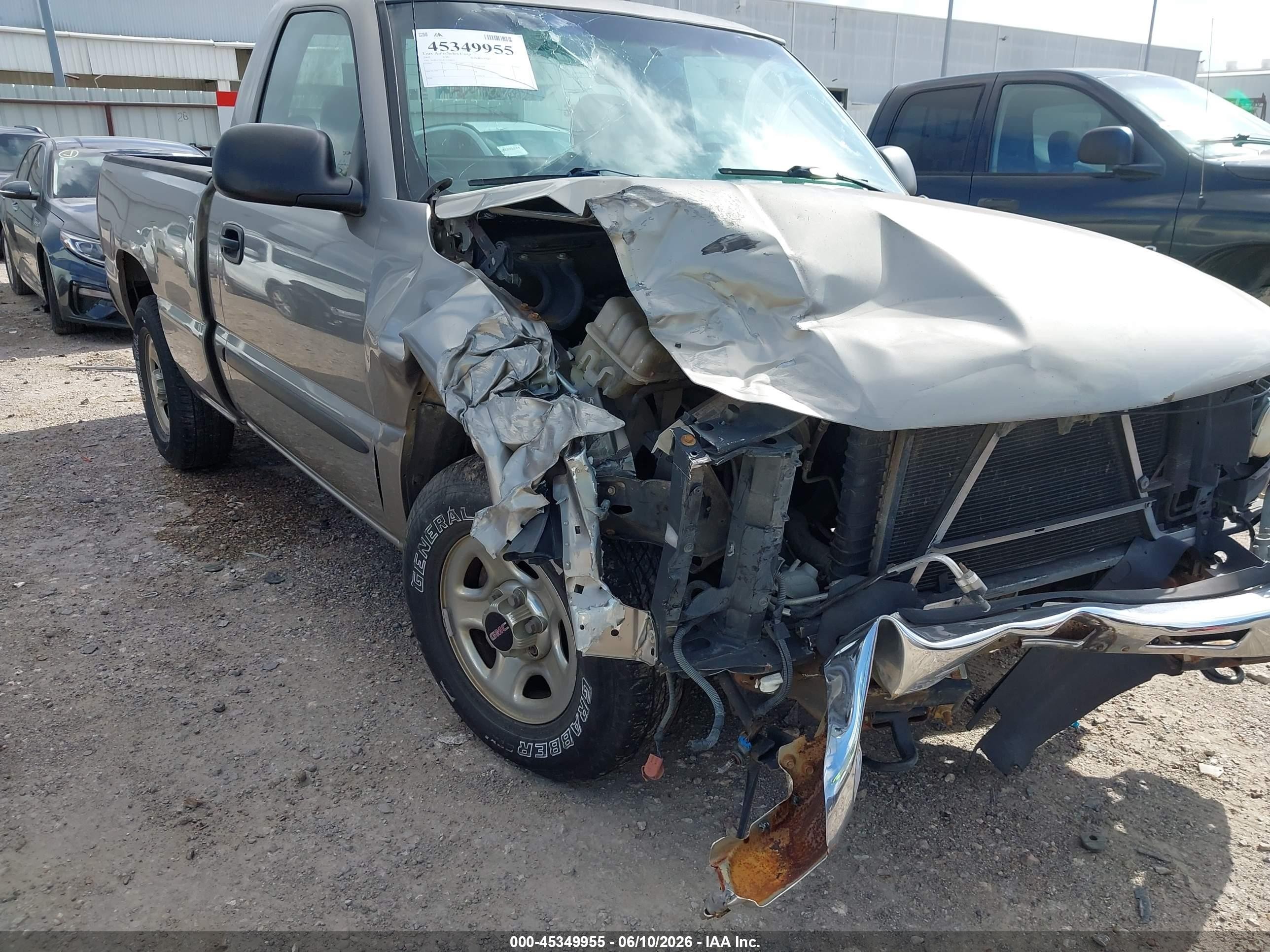 2003 Gmc Sierra 1500   Brown vin: 1GTEC14X63Z168834
