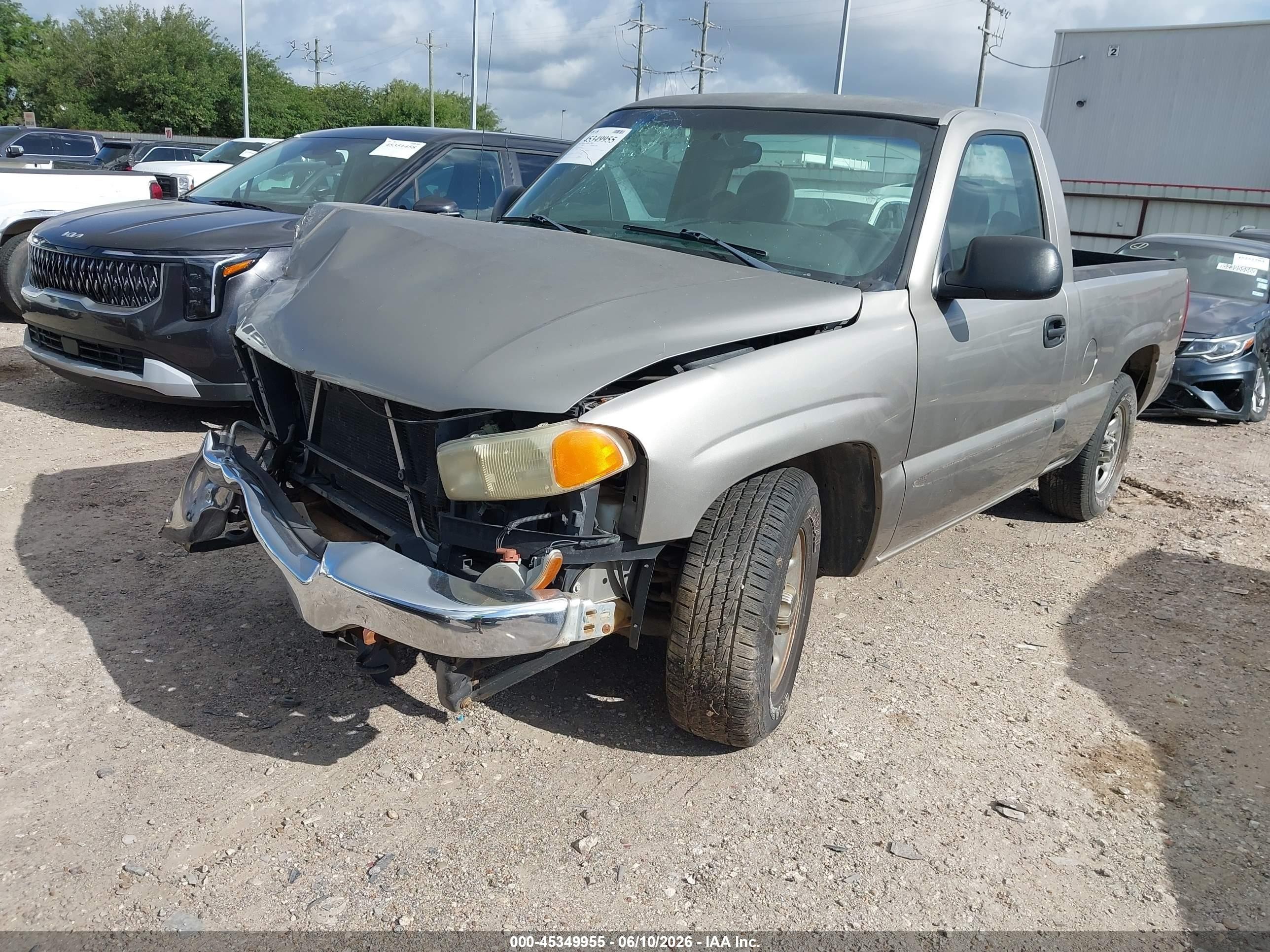 2003 Gmc Sierra 1500   Brown vin: 1GTEC14X63Z168834