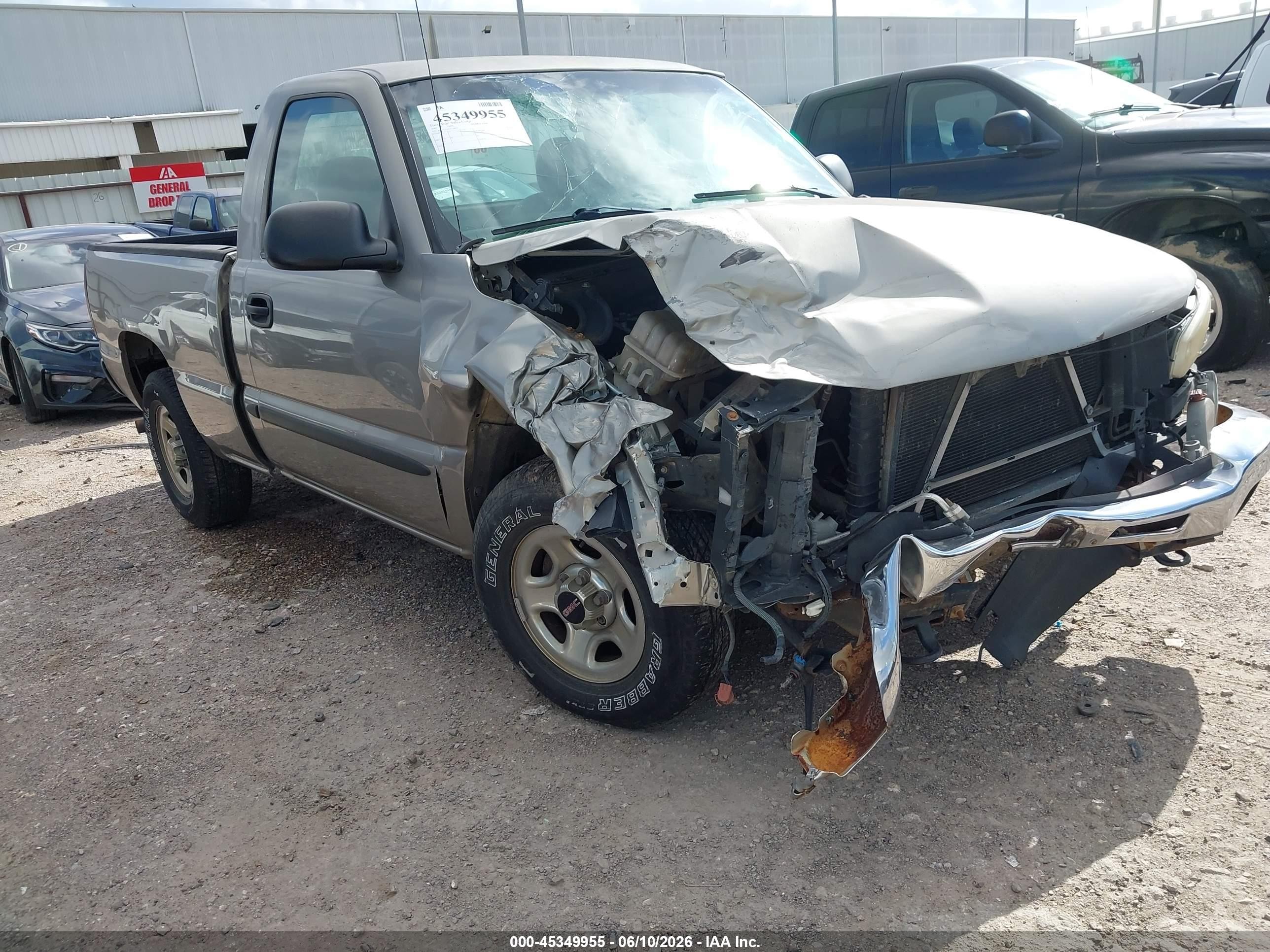 2003 Gmc Sierra 1500   Brown vin: 1GTEC14X63Z168834