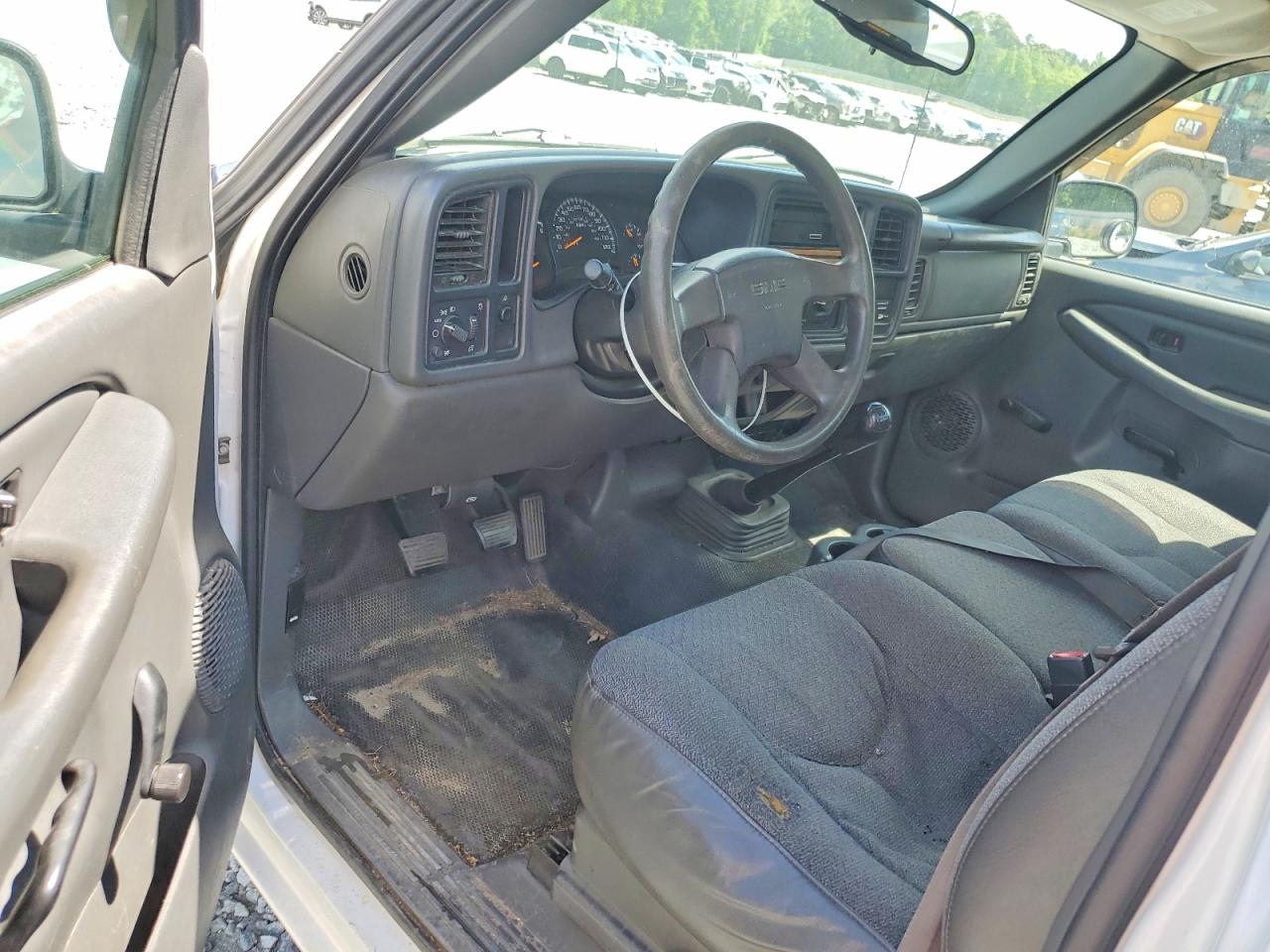 2004 Gmc New Sierra C1500 White vin: 1GTEC14X64Z323030
