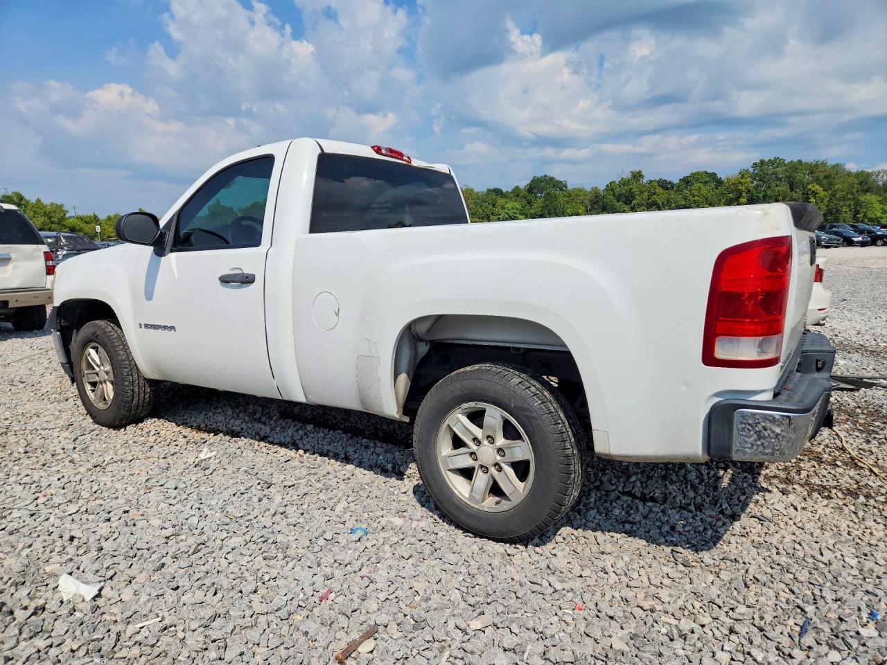 2008 Gmc Sierra C1500 Белый vin: 1GTEC14X68Z106194