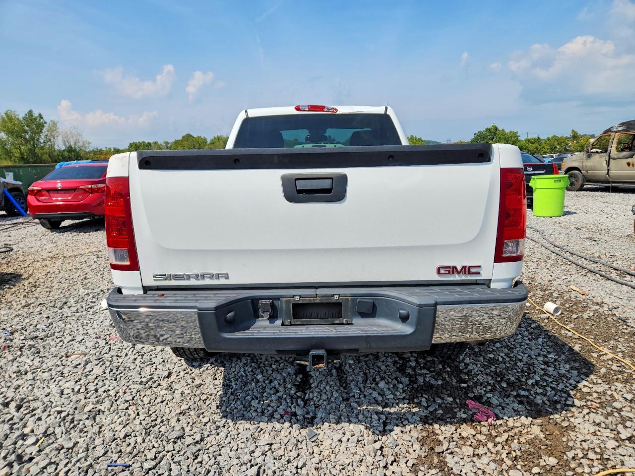 2008 Gmc Sierra C1500 Белый vin: 1GTEC14X68Z106194