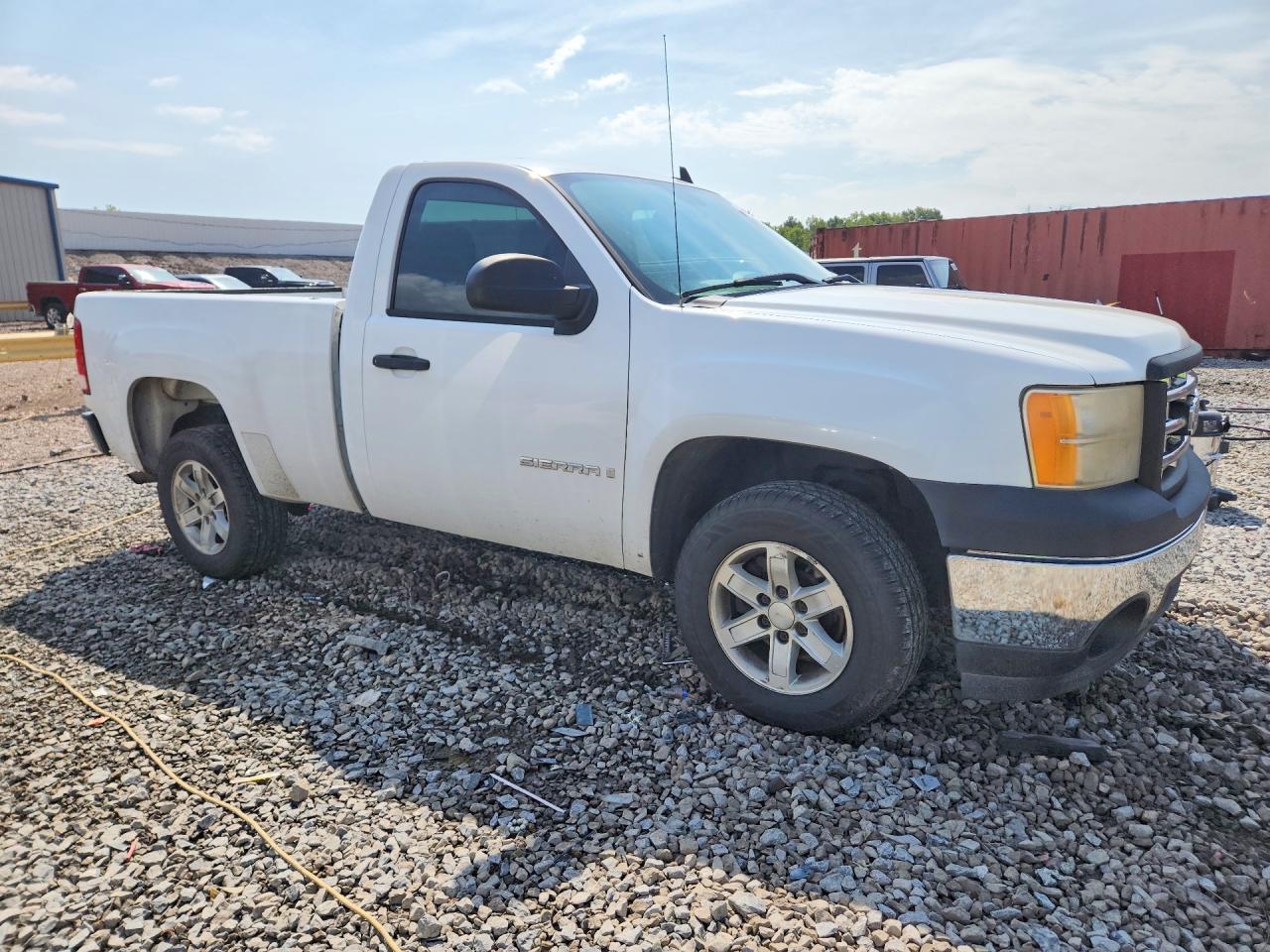 2008 Gmc Sierra C1500 Белый vin: 1GTEC14X68Z106194