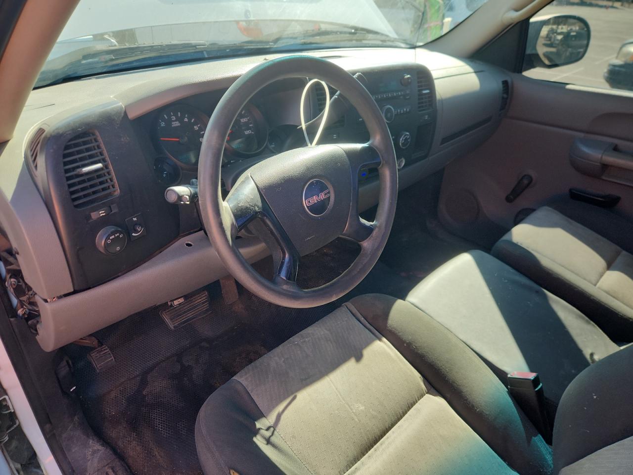 2008 Gmc Sierra C1500 White vin: 1GTEC14X68Z126834